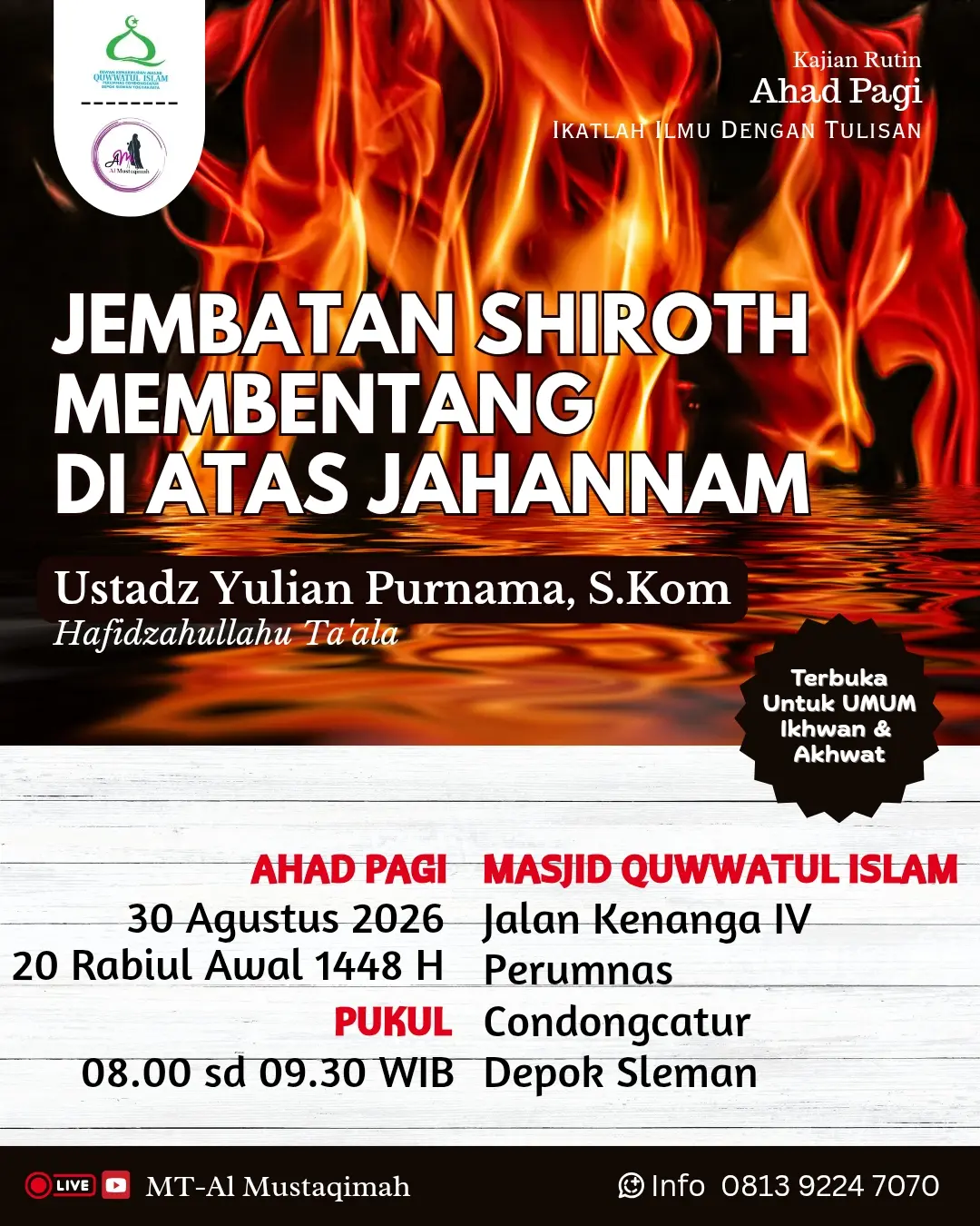 Jembatan Shiroth Membentang di Atas Jahannam