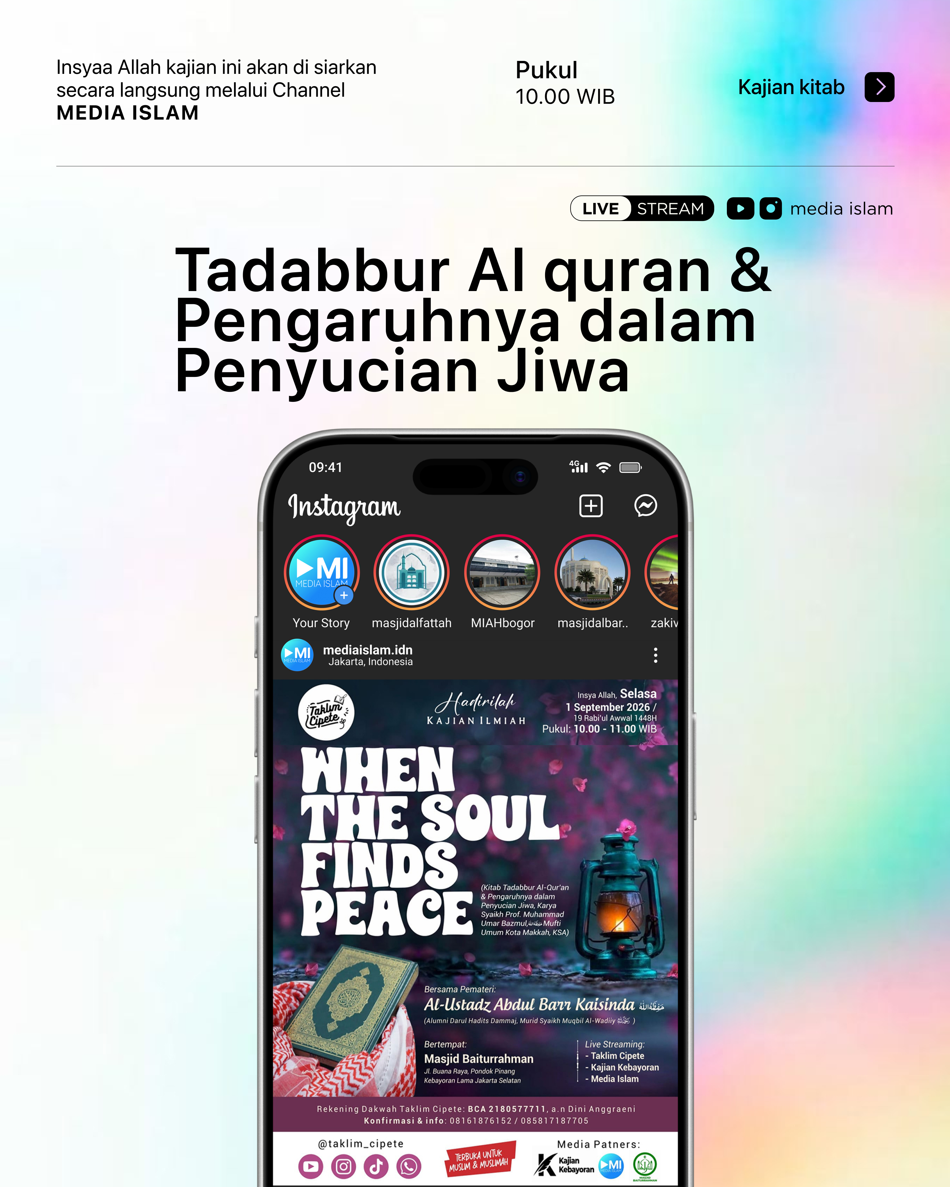 Tadabbur Al quran & Pengaruhnya dalam Penyucian Jiwa