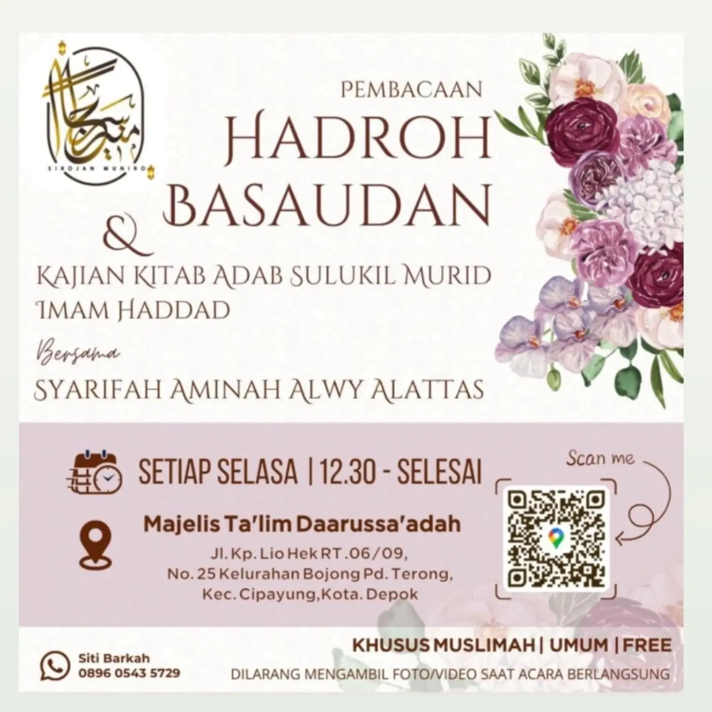 Pembacaan Hadroh & Basaudan