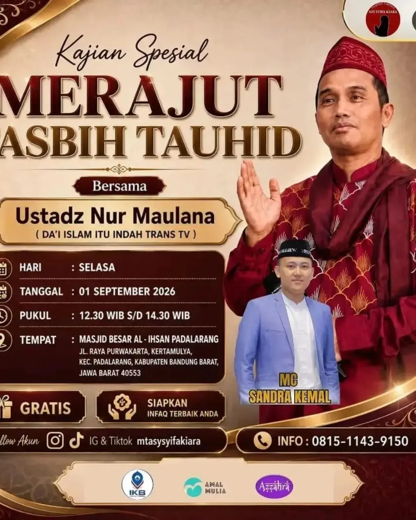 Kajian Special Merajut Tasbih Tauhid