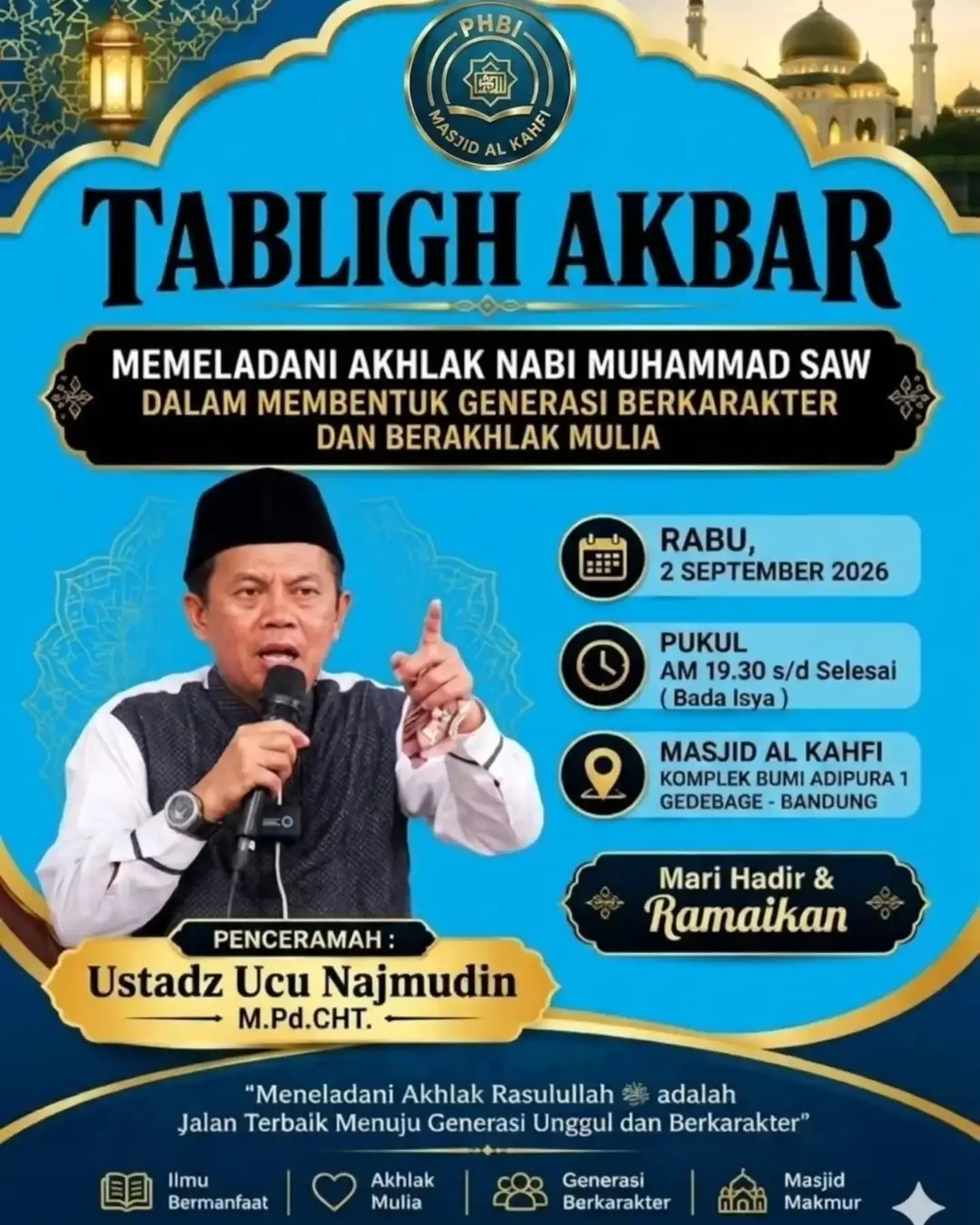 Memeladani Akhlak Nabi Muhammad SAW dalam Membentuk Generasi Berkarakter dan Berakhlak Mulia