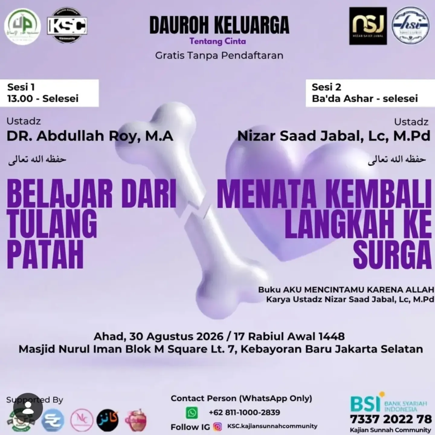 Dauroh Keluarga Tentang Cinta