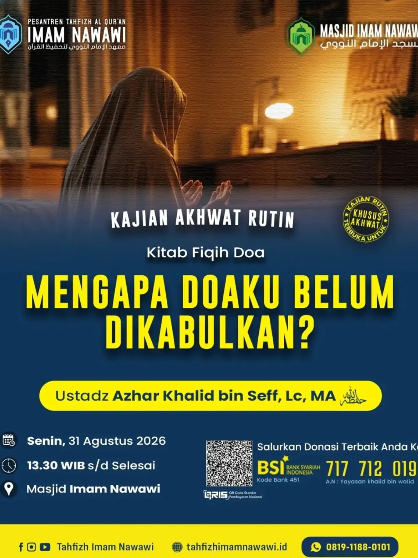 Mengapa Doaku Belum Dikabulkan?