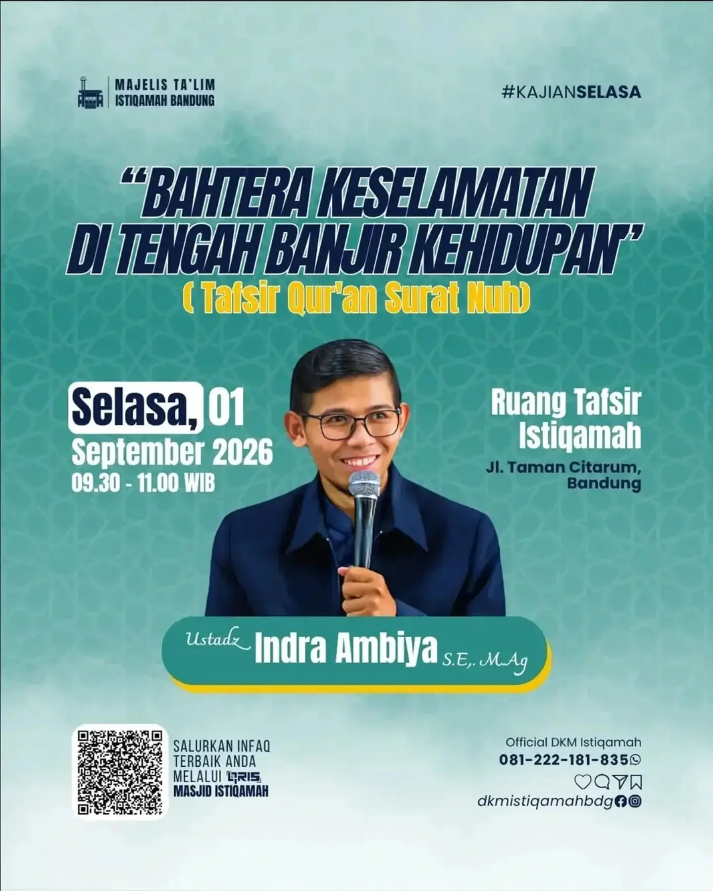 BAHTERA KESELAMATAN DI TENGAH BANJIR KEHIDUPAN