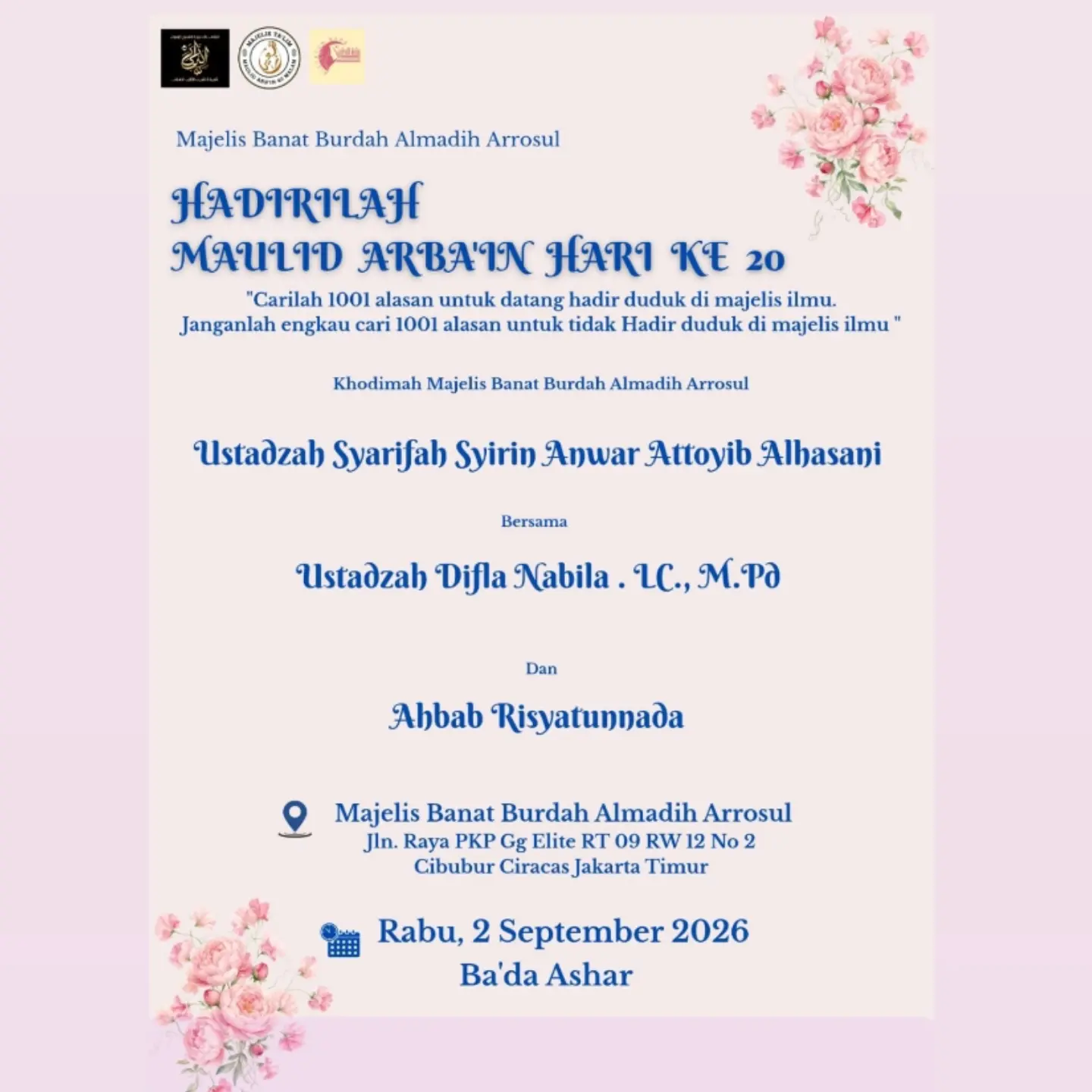 Hadrah Maulid Arba'in Hari Ke-20