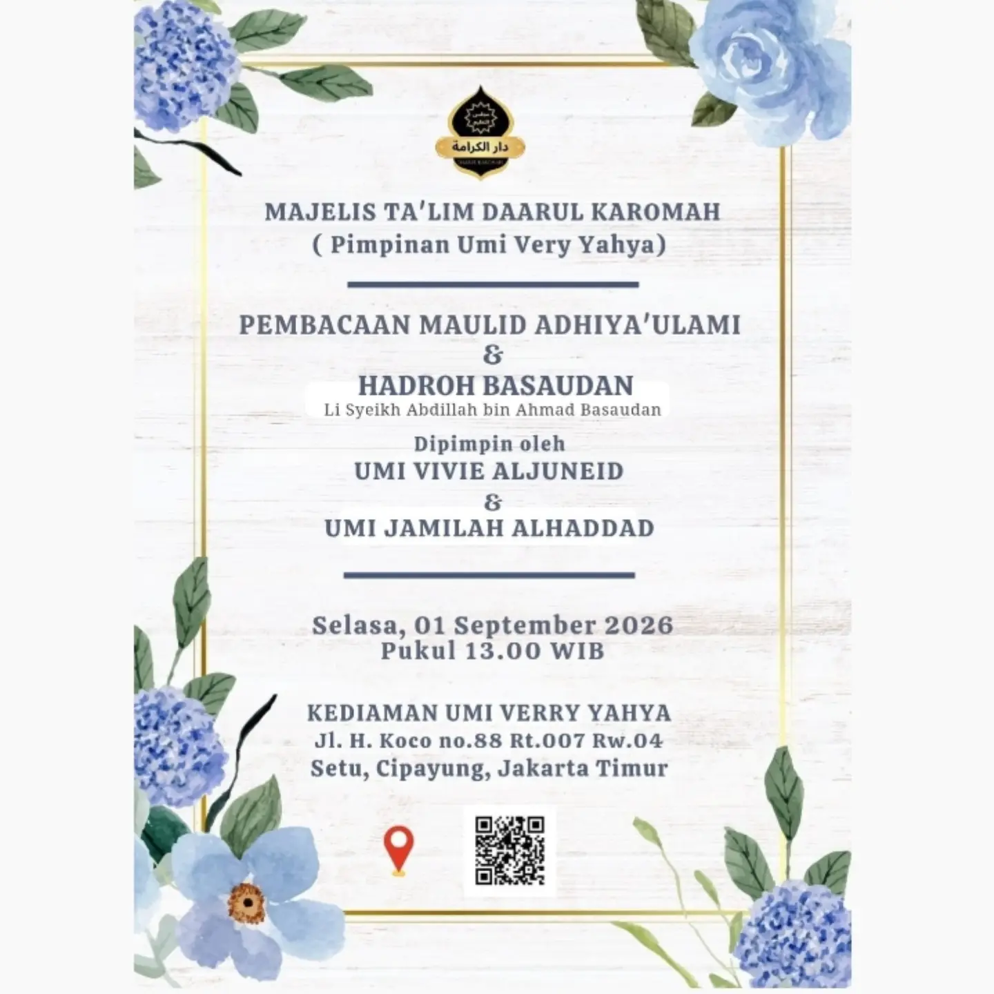 Majelis Ta'lim Daarul Karomah