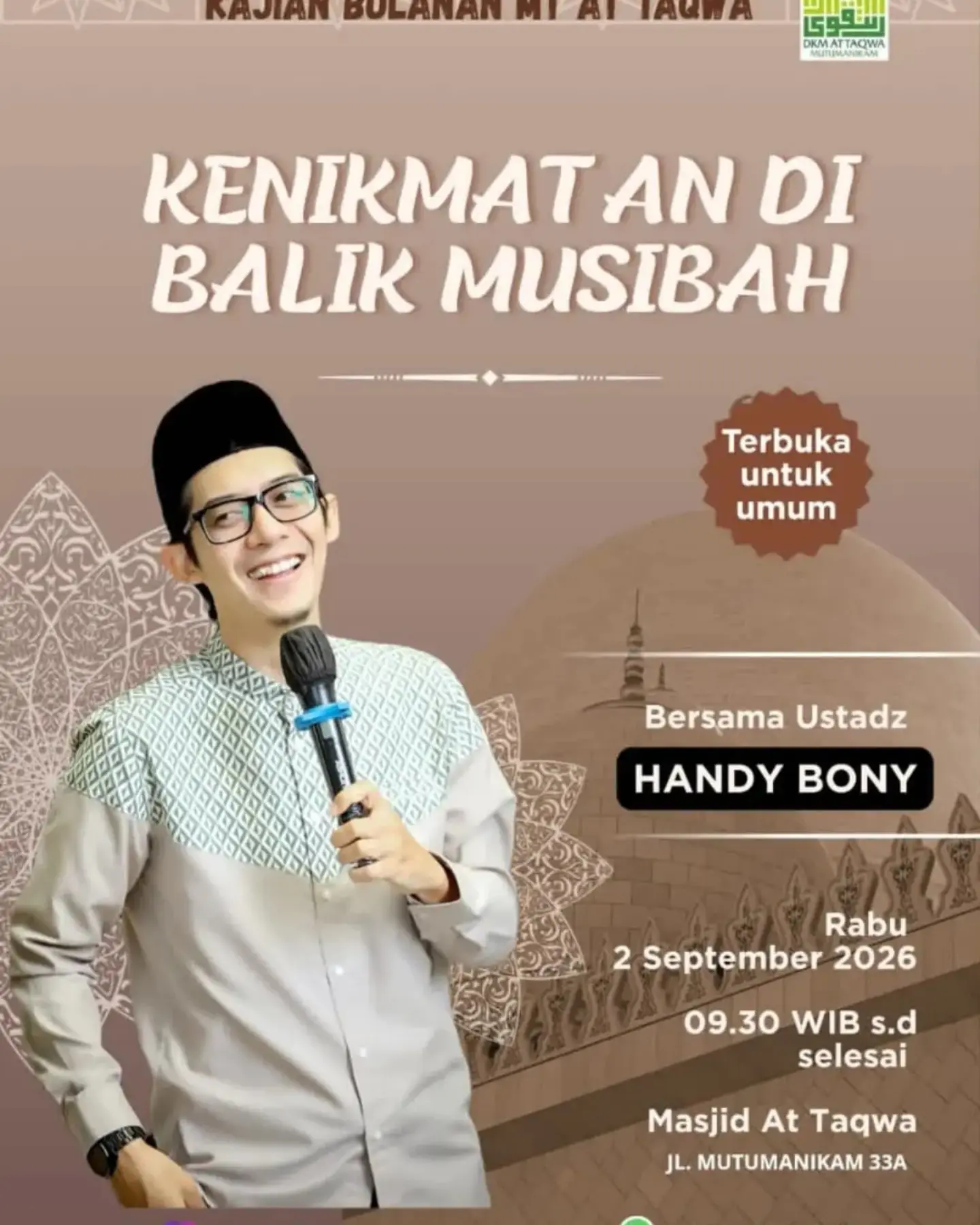 Kenikmatan di Balik Musibah