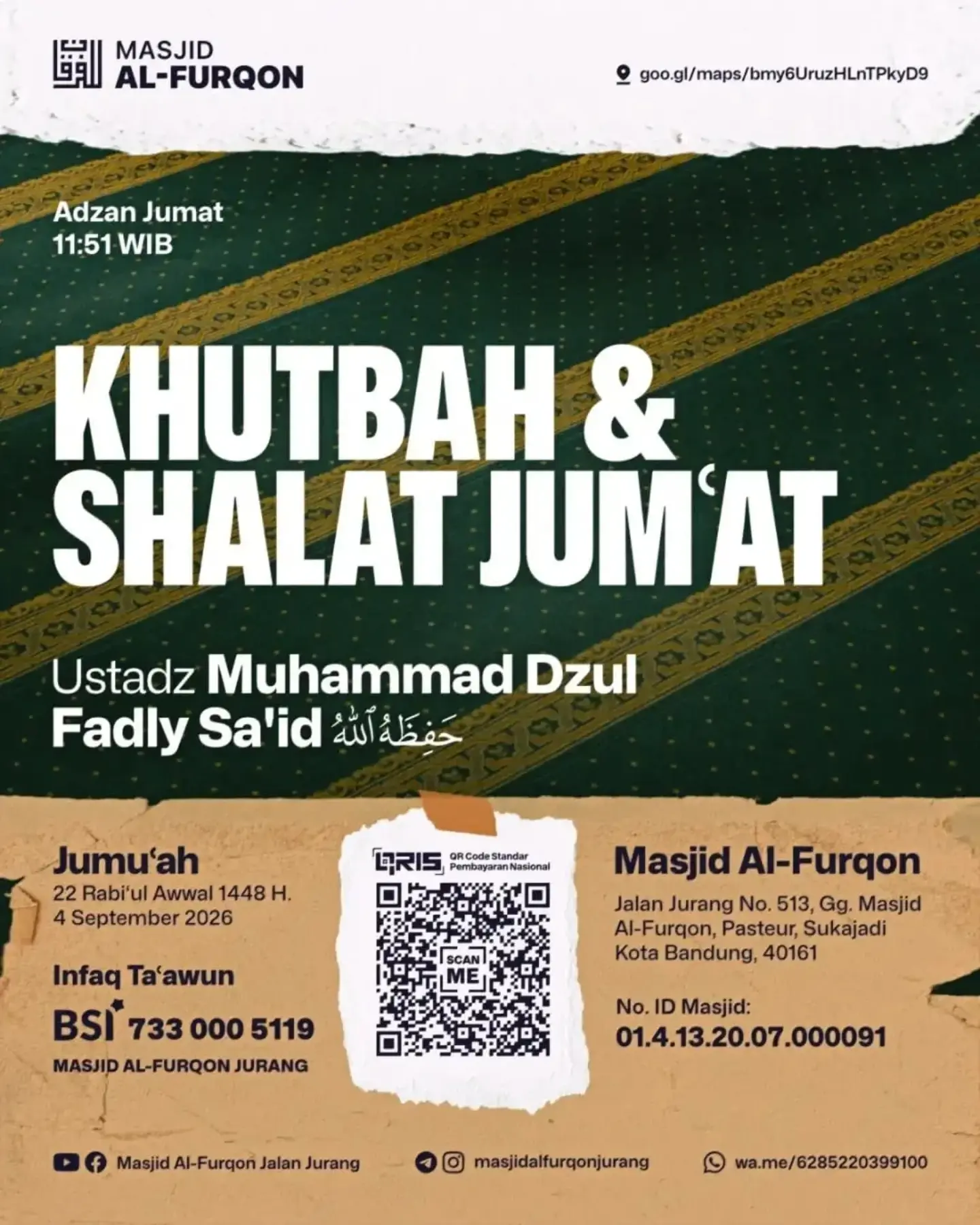 KHUTBAH & SHALAT JUMAT