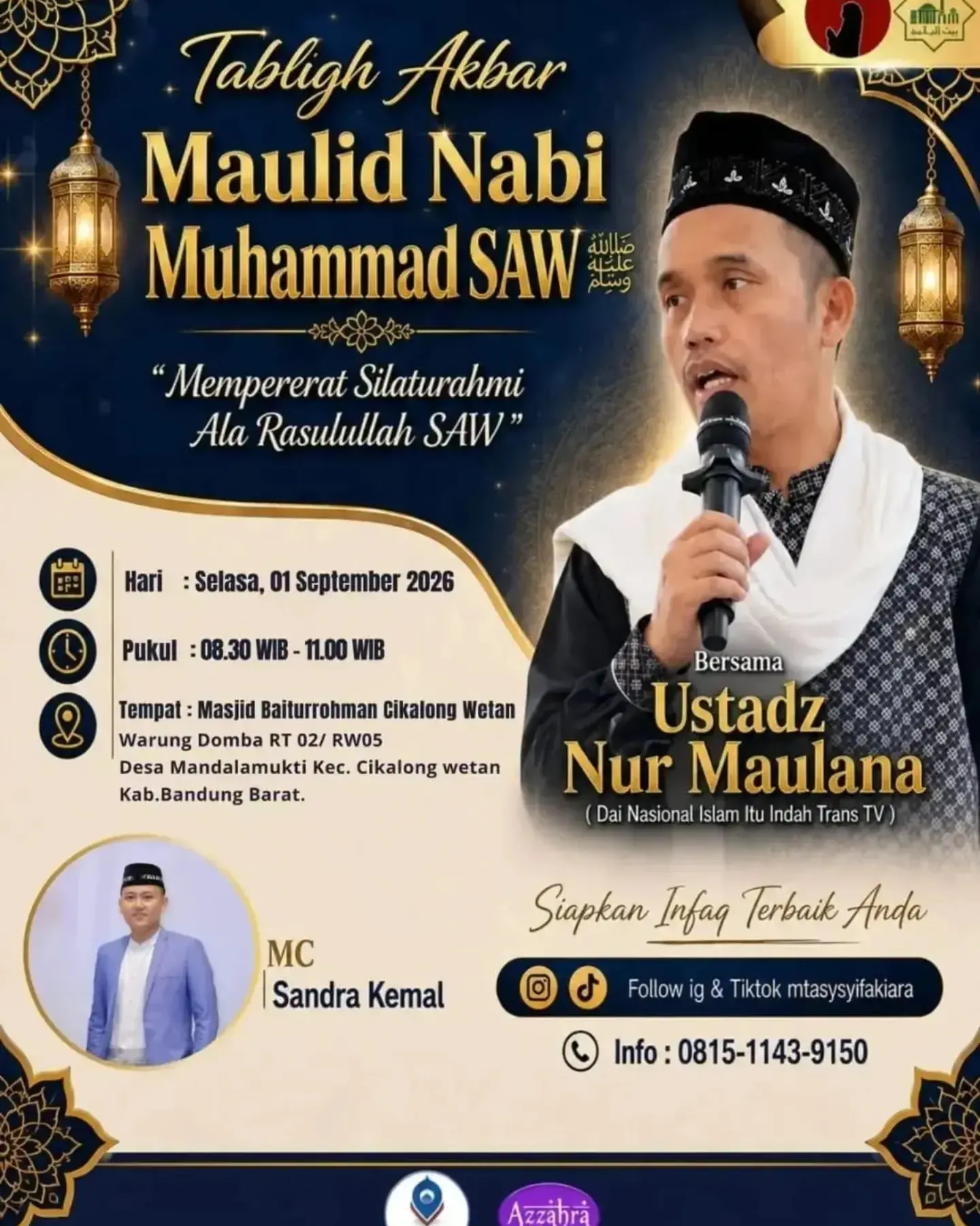 Tabligh Akbar Maulid Nabi Muhammad SAW