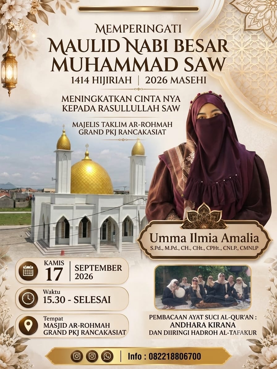Memperingati Maulid Nabi Besar Muhammad SAW
