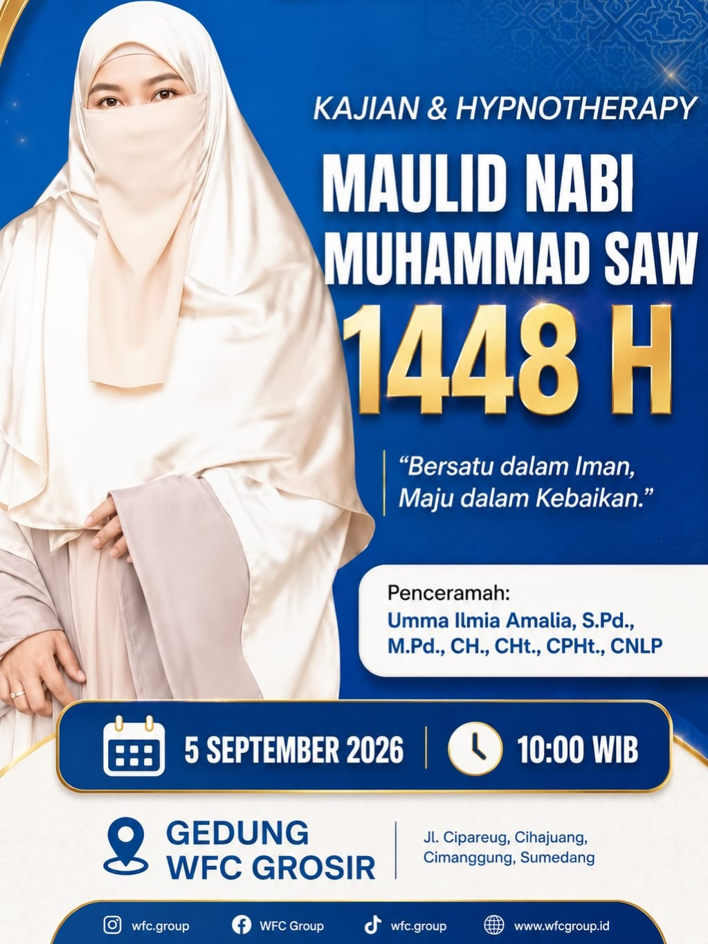 Maulid Nabi Muhammad SAW 1448 H - Kajian & Hypnotherapy