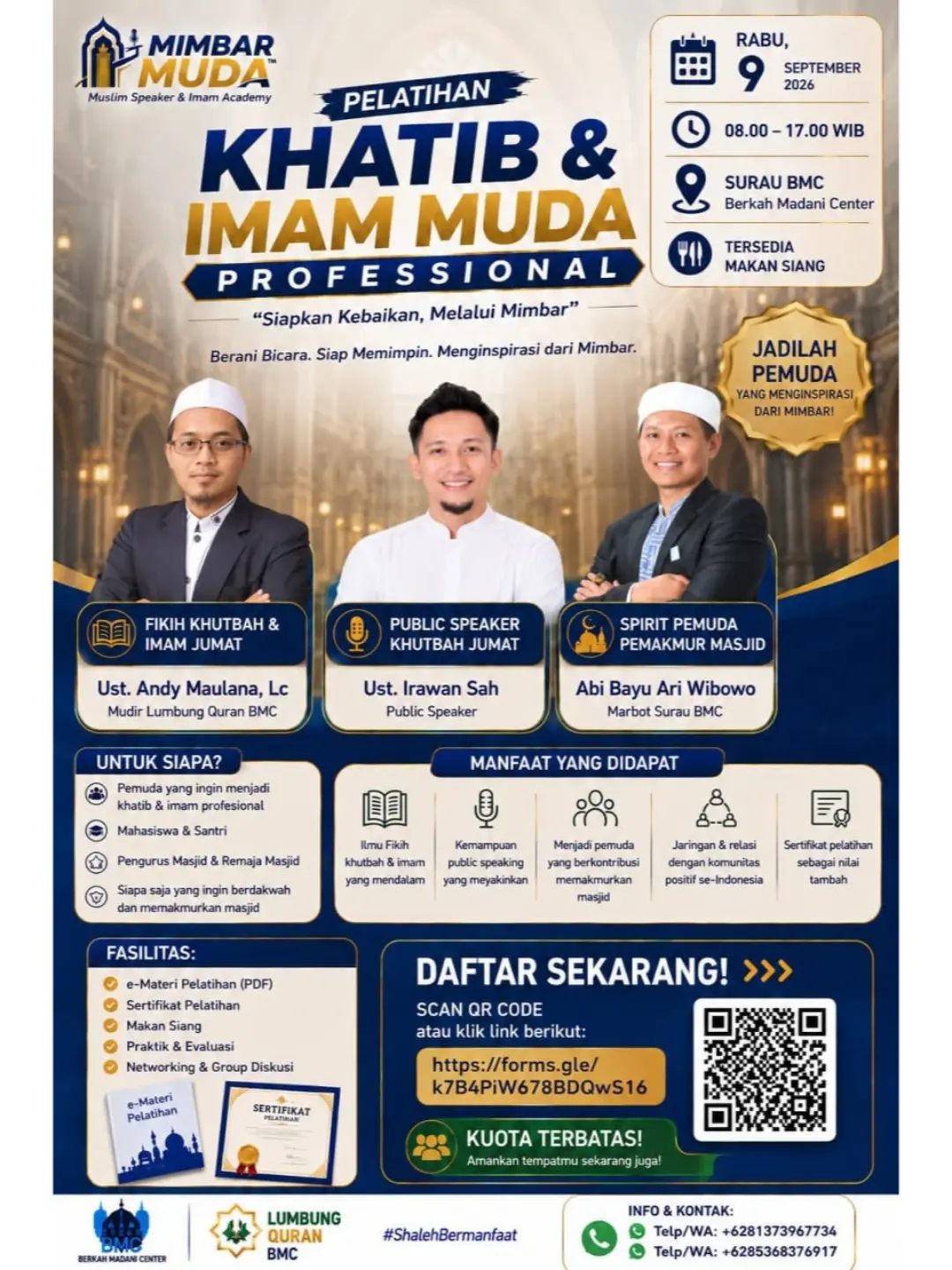 Siapkan Kebaikan, Melalui Mimbar