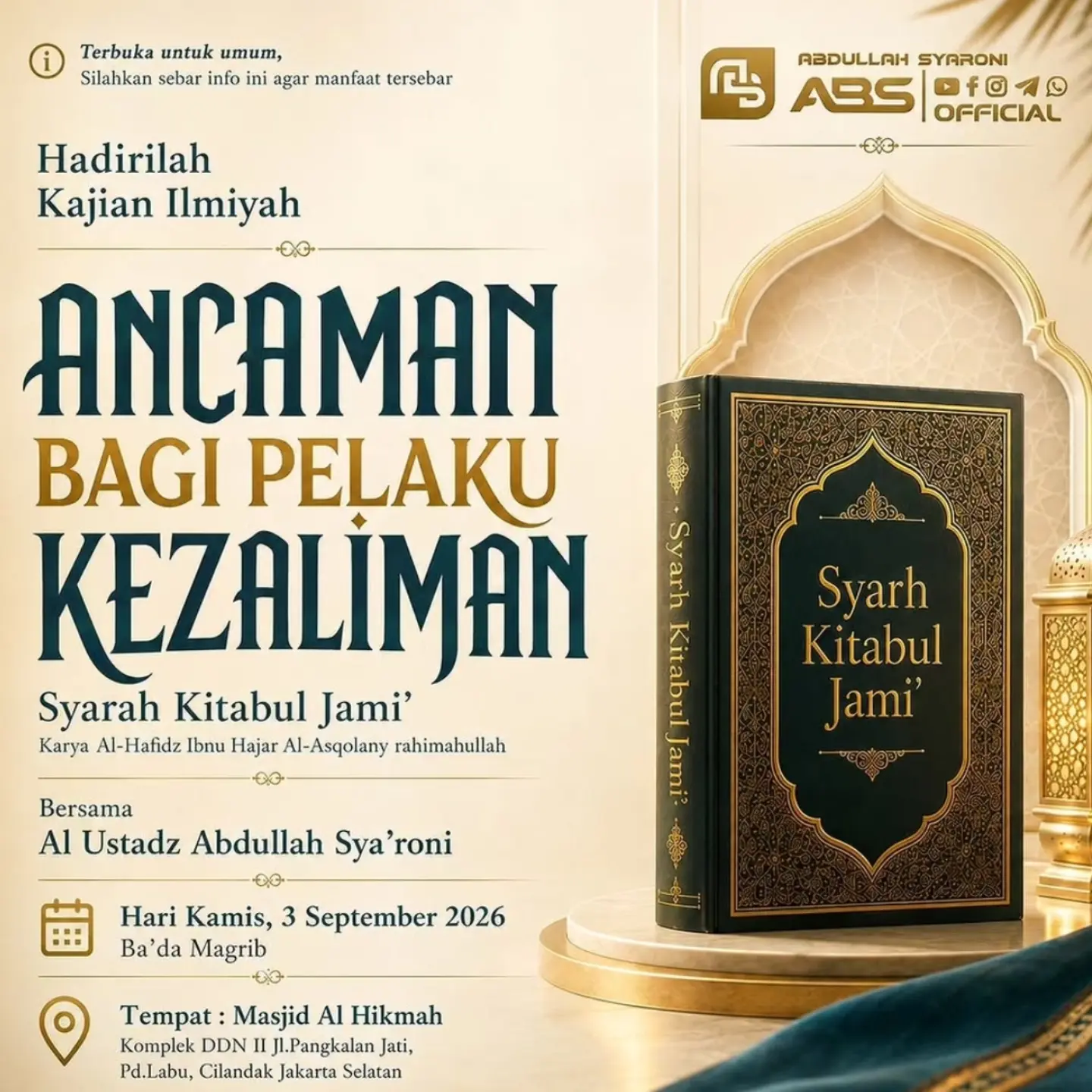 Ancaman Bagi Pelaku Kezaliman