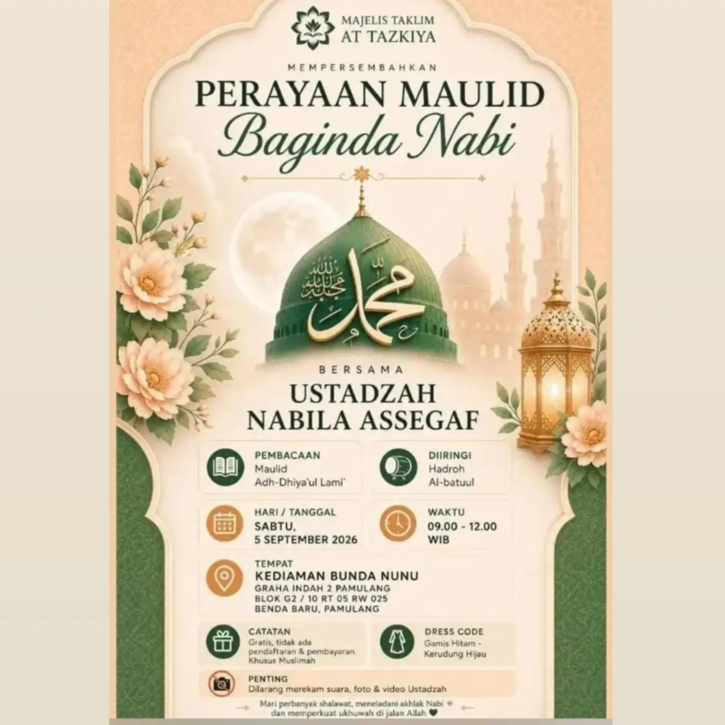 Perayaan Maulid Baginda Nabi