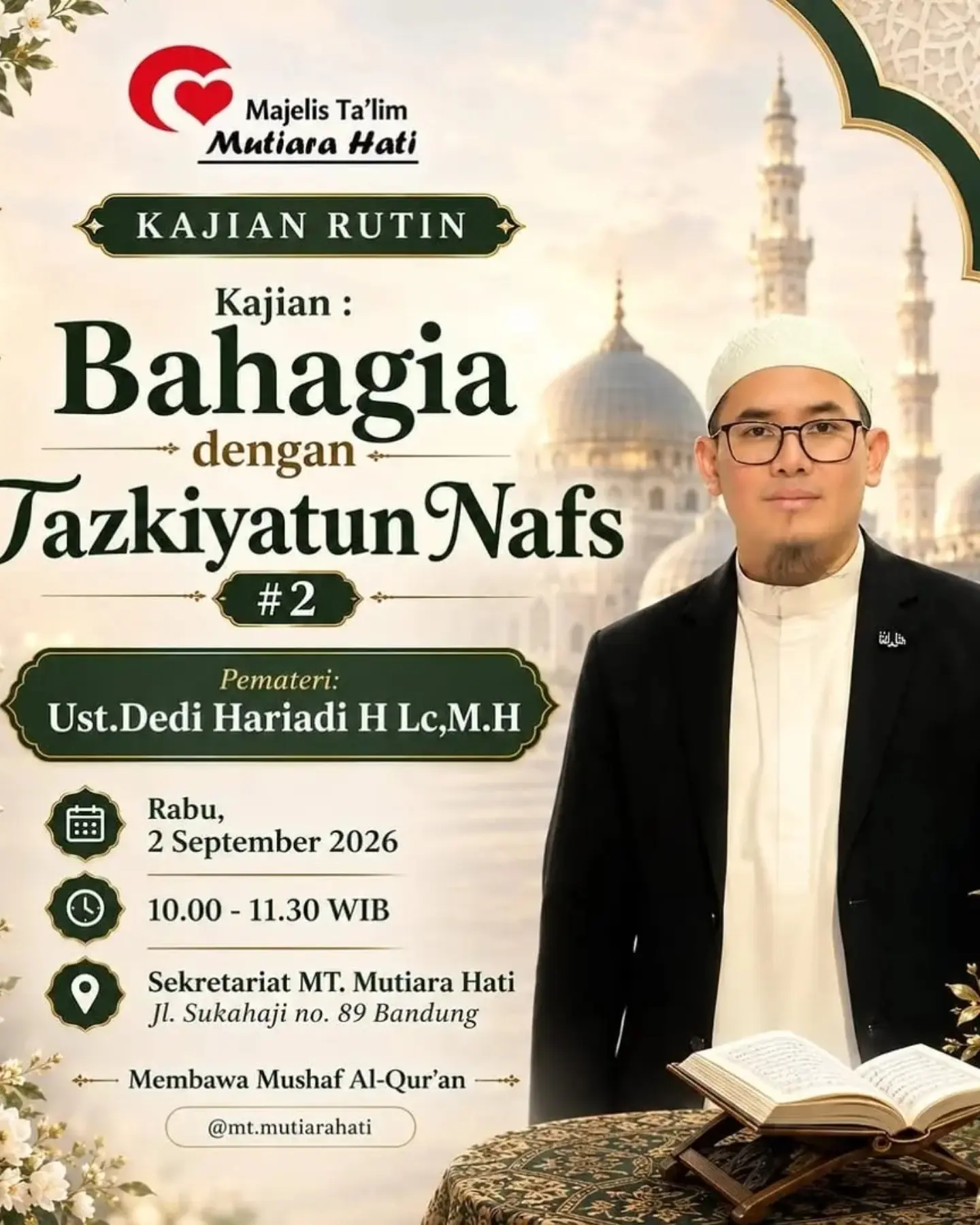 Bahagia dengan Tazkiyatun Nafs
