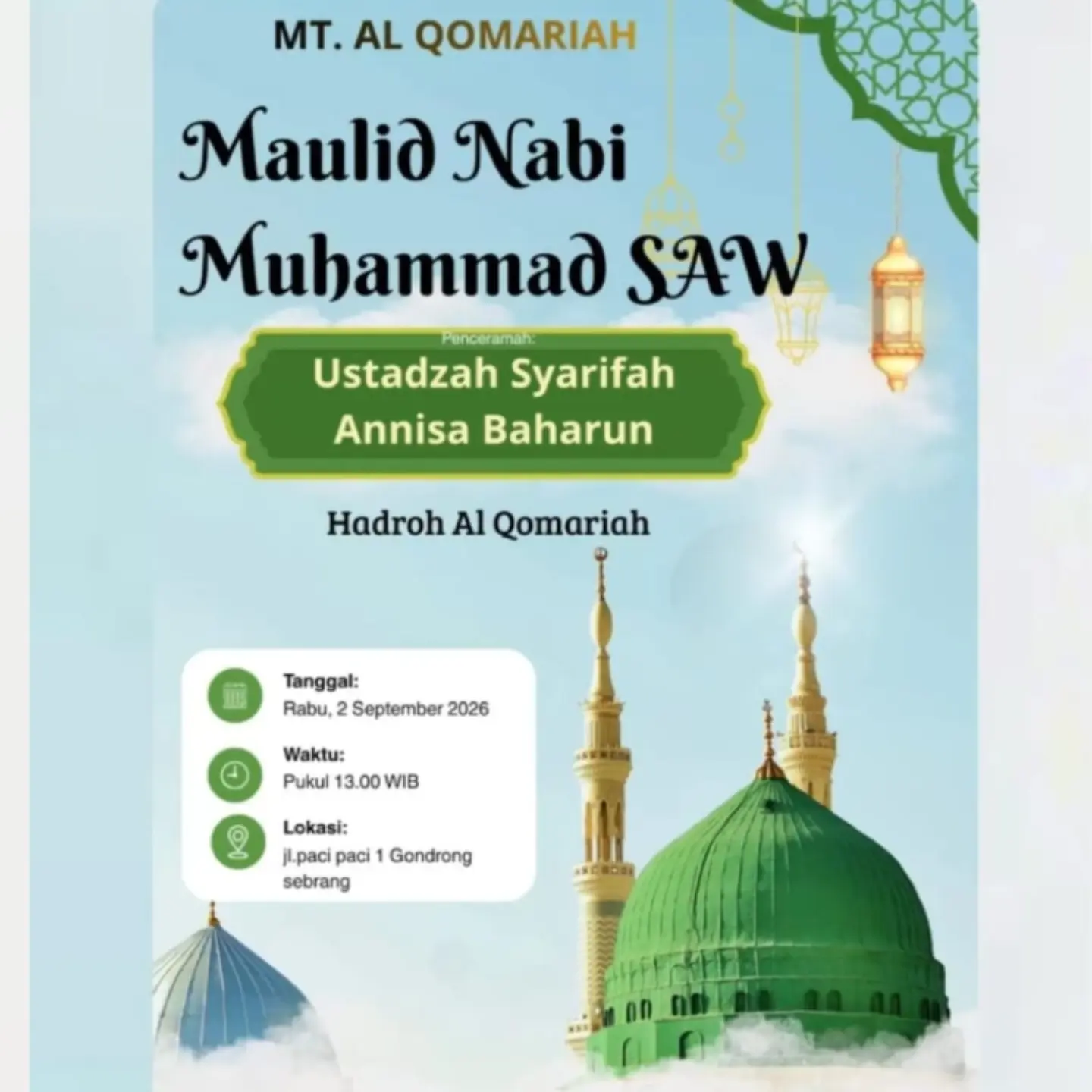 Maulid Nabi Muhammad SAW