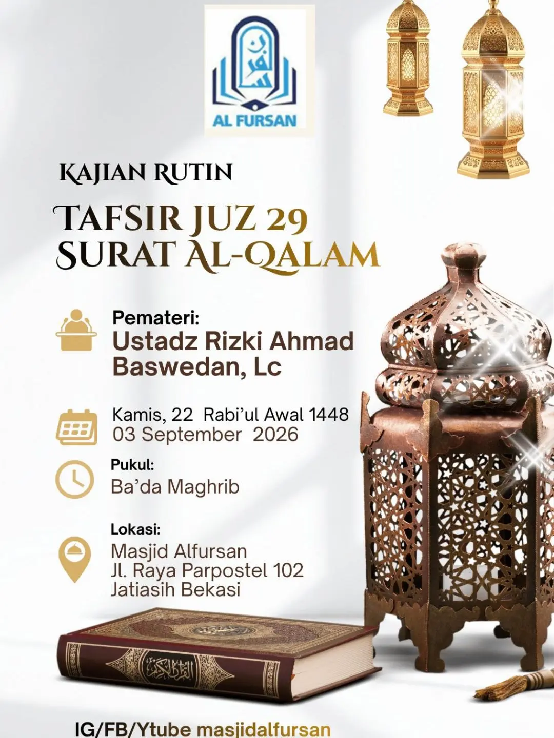 Tafsir Juz 29 Surat Al-Qalam