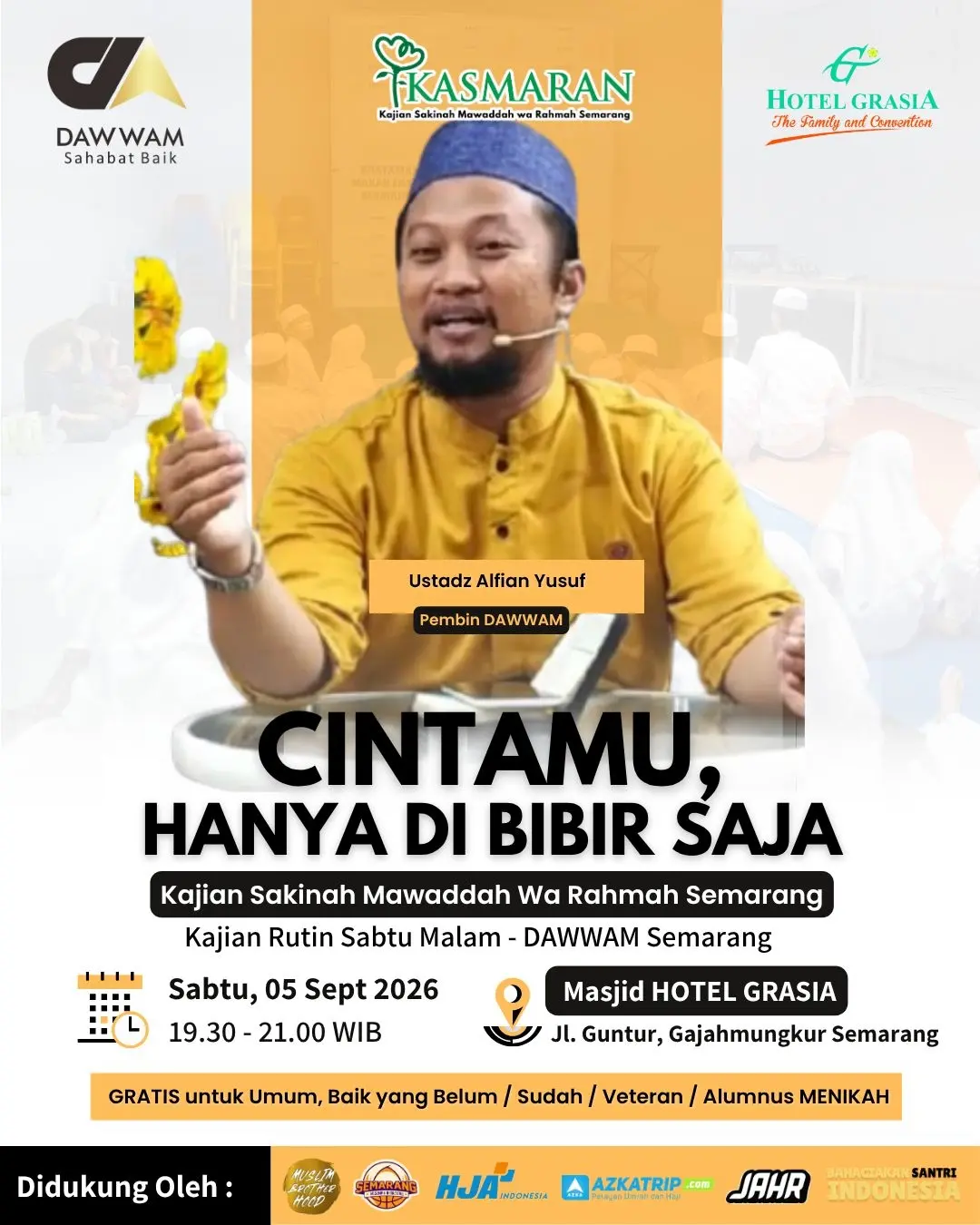 CINTAMU, HANYA DI BIBIR SAJA
