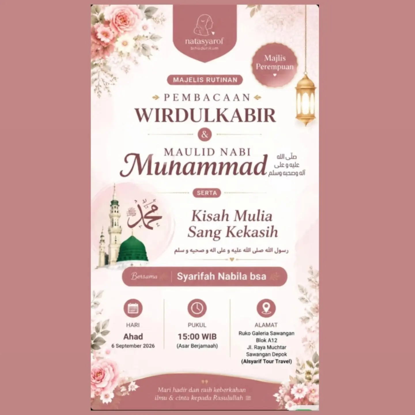 Wiridul Kabir & Kisah Mulia Sang Kekasih Rasulullah