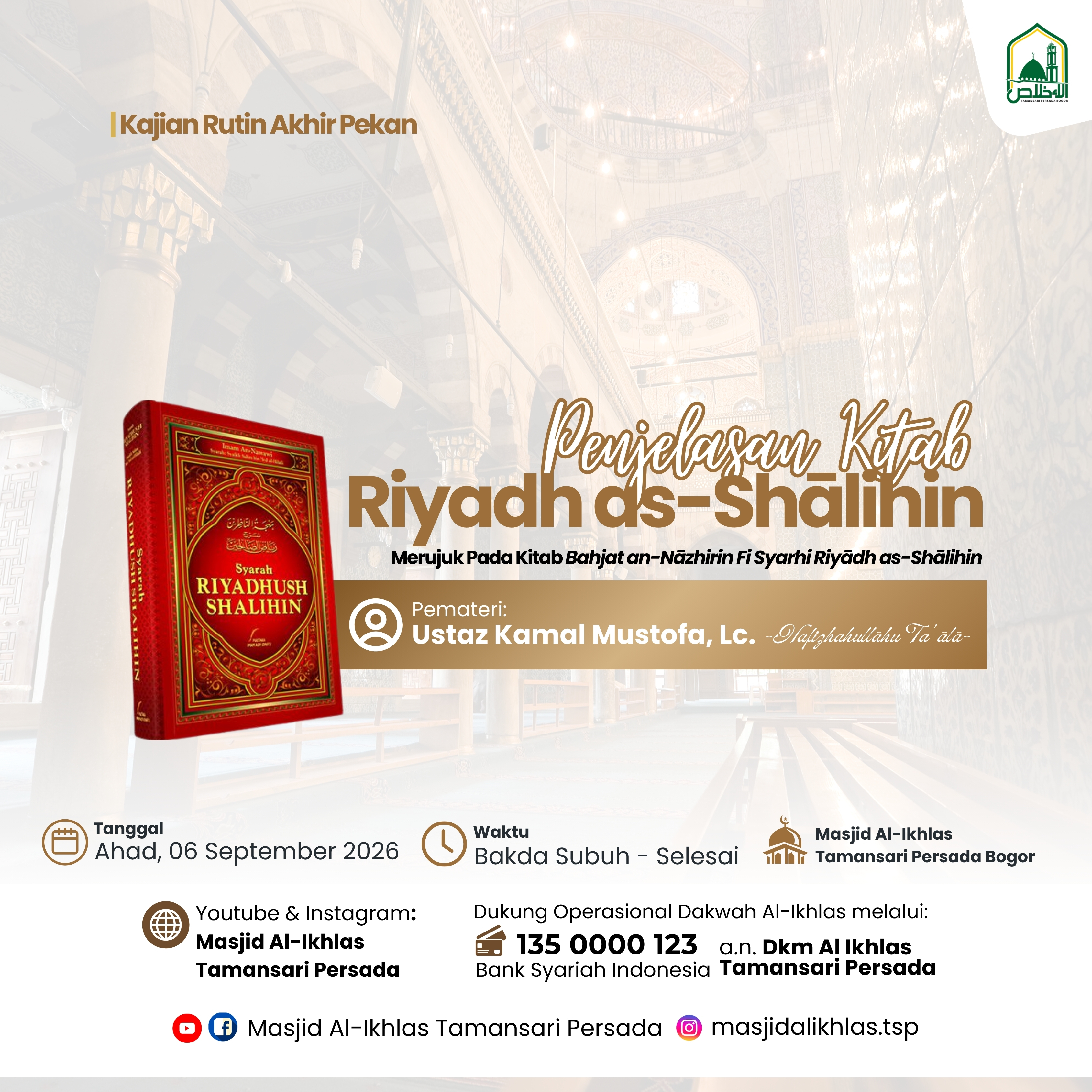 Penjelasan Kitab Riyādḥ as-Sāliḥīn