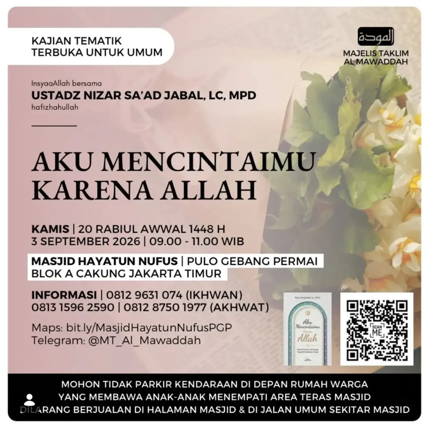 Aku Mencintaimu Karena Allah