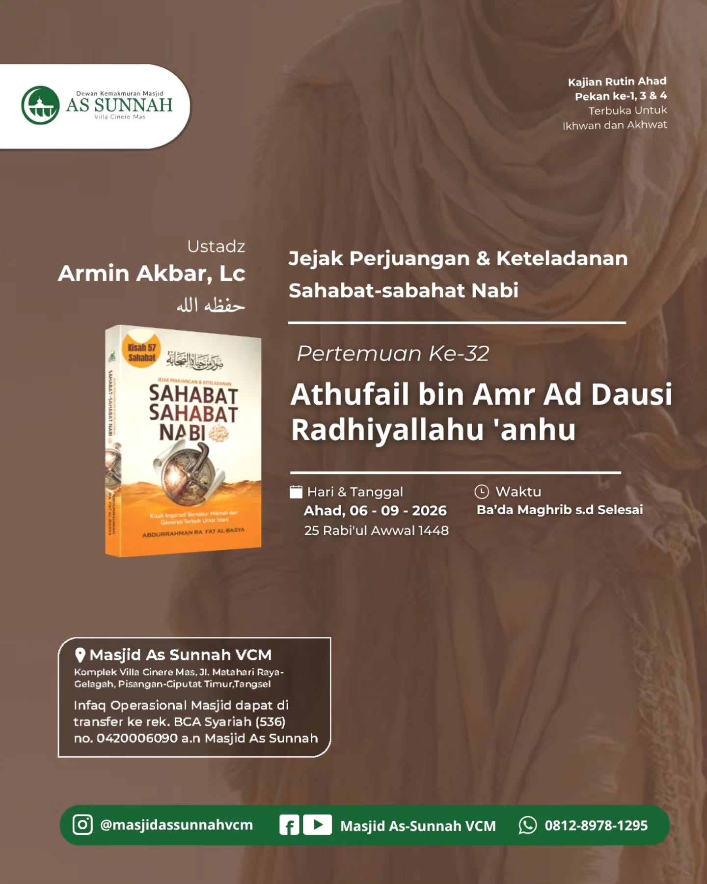 Jejak Perjuangan & Keteladanan Sahabat-sahabat Nabi