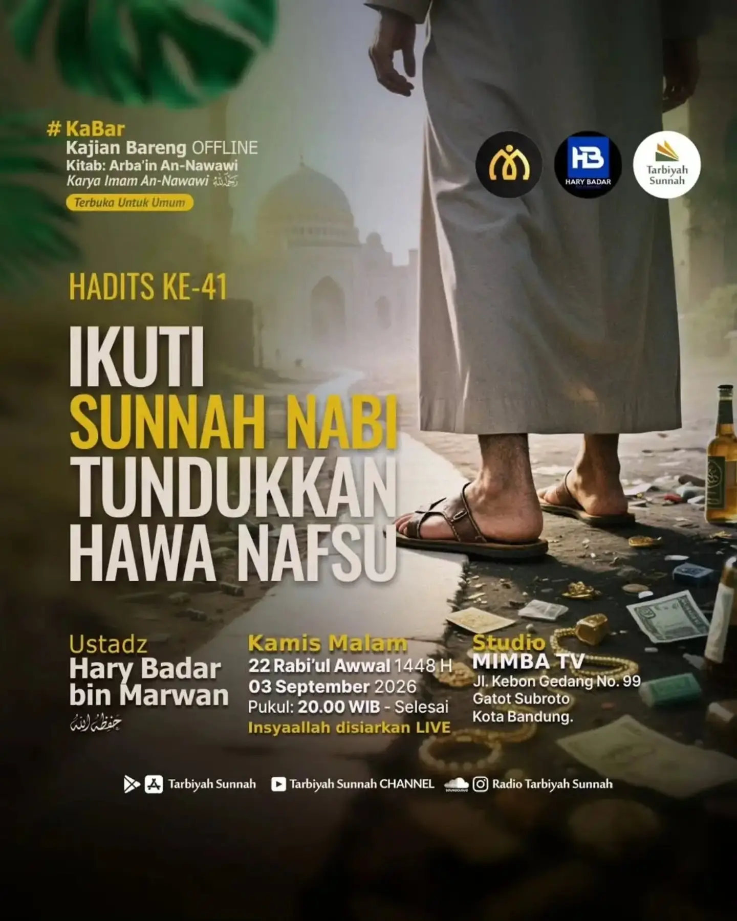 Ikuti Sunnah Nabi Tundukkan Hawa Nafsu