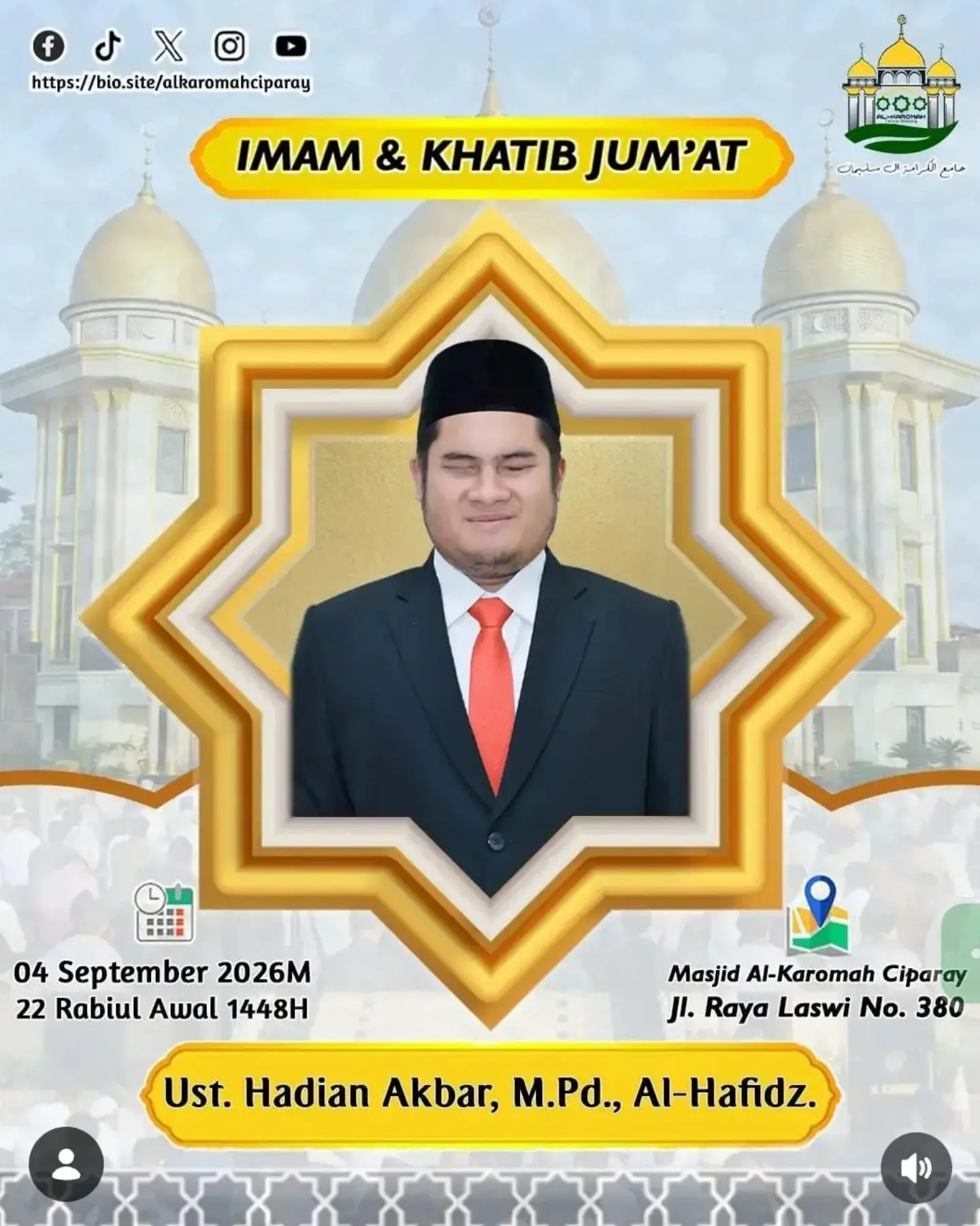 Imam & Khatib Jum'at
