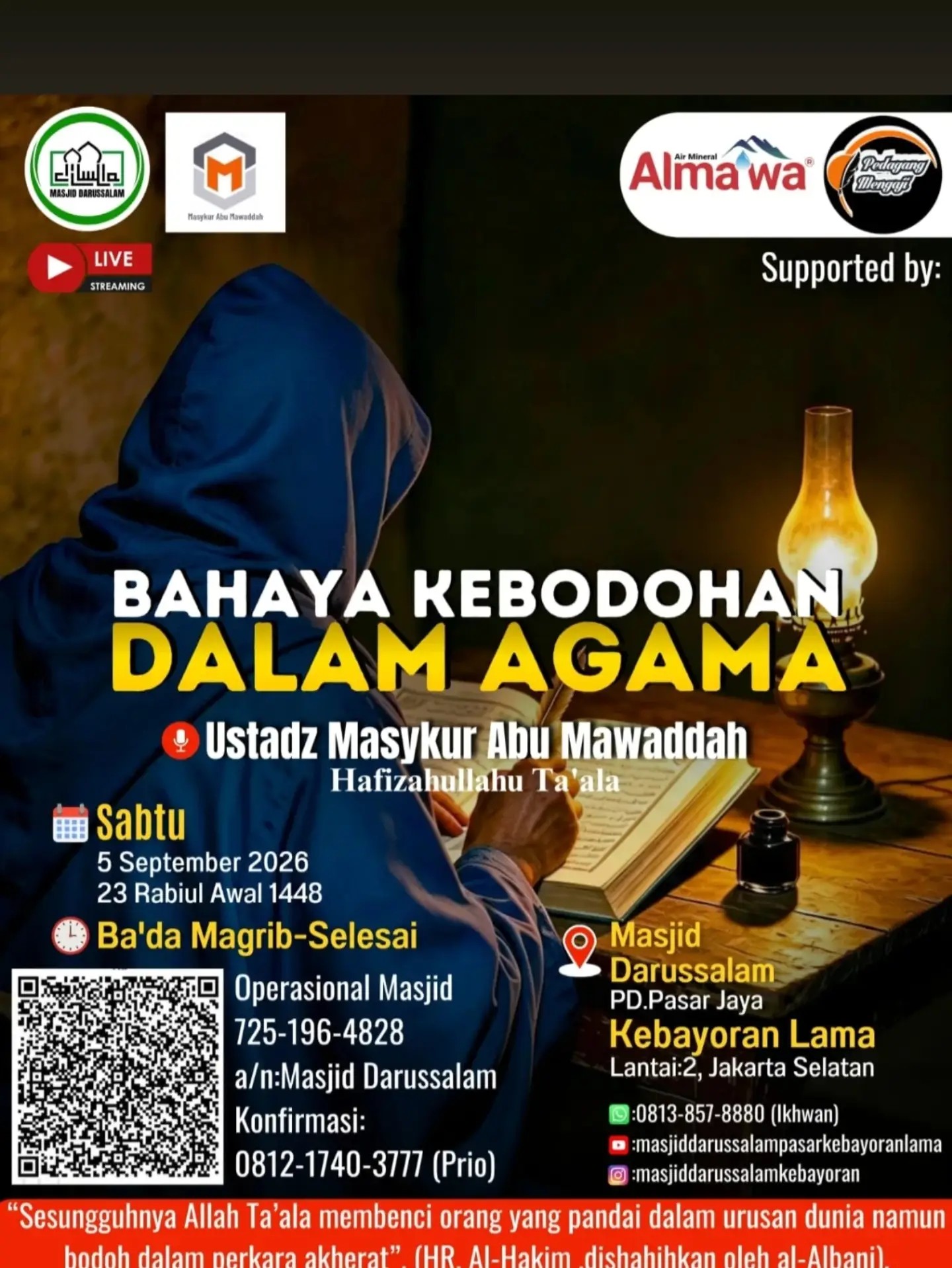 Bahaya Kebodohan Dalam Agama