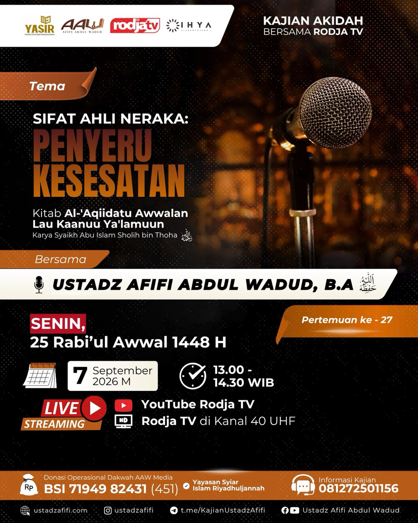 SIFAT AHLI NERAKA: PENYERU KESESATAN