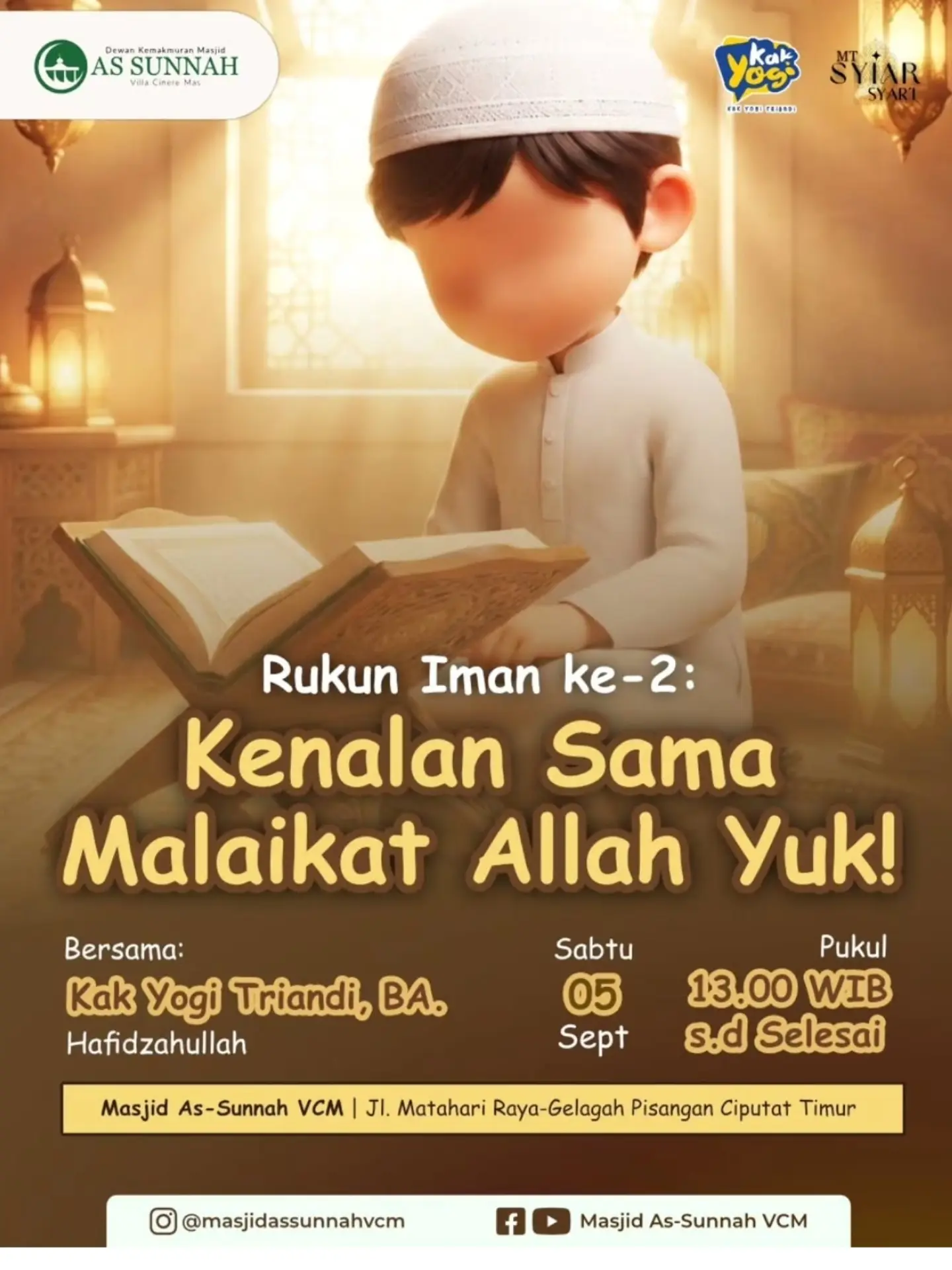 Rukun Iman ke-2: Kenalan Sama Malaikat Allah YUK!