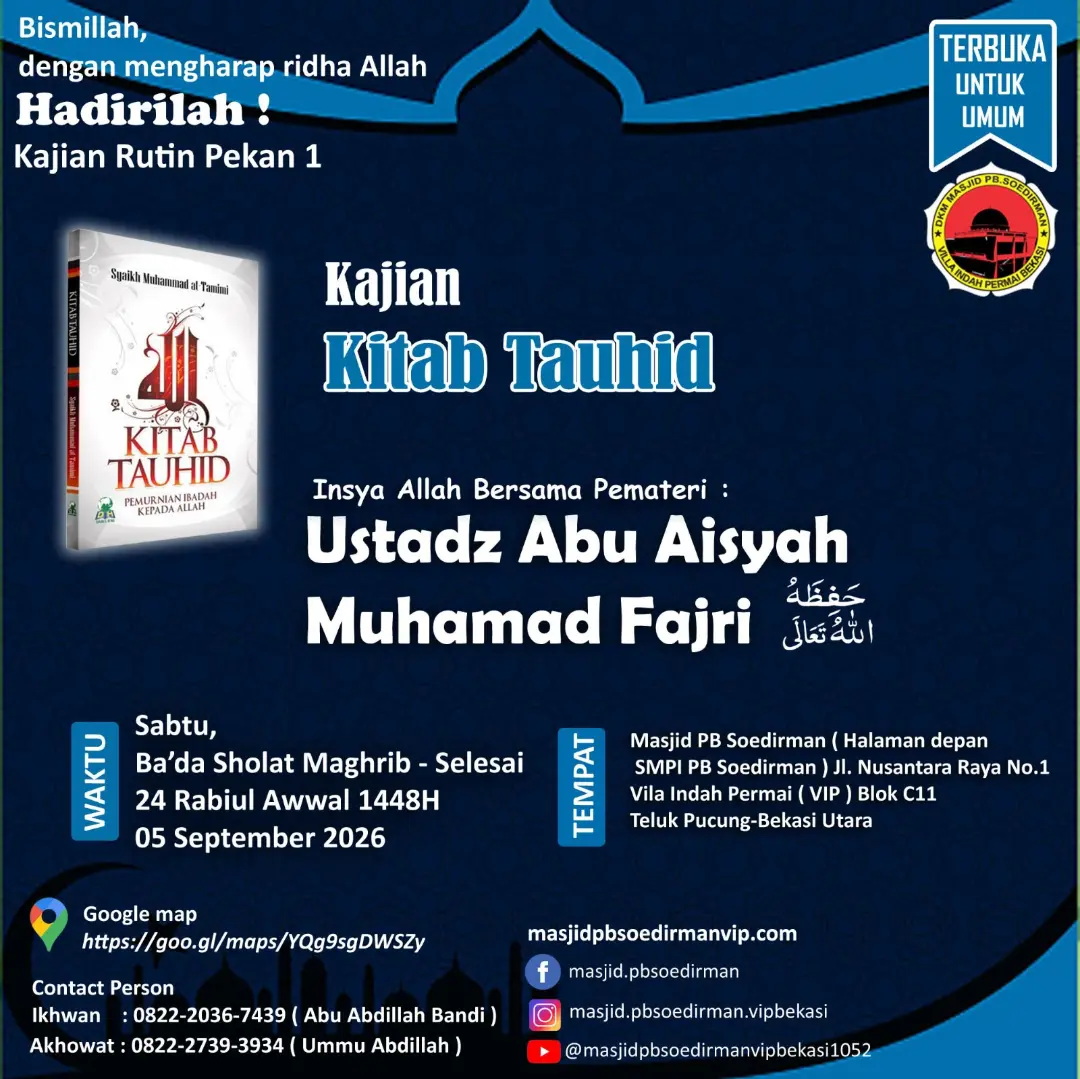 Kajian Kitab Tauhid