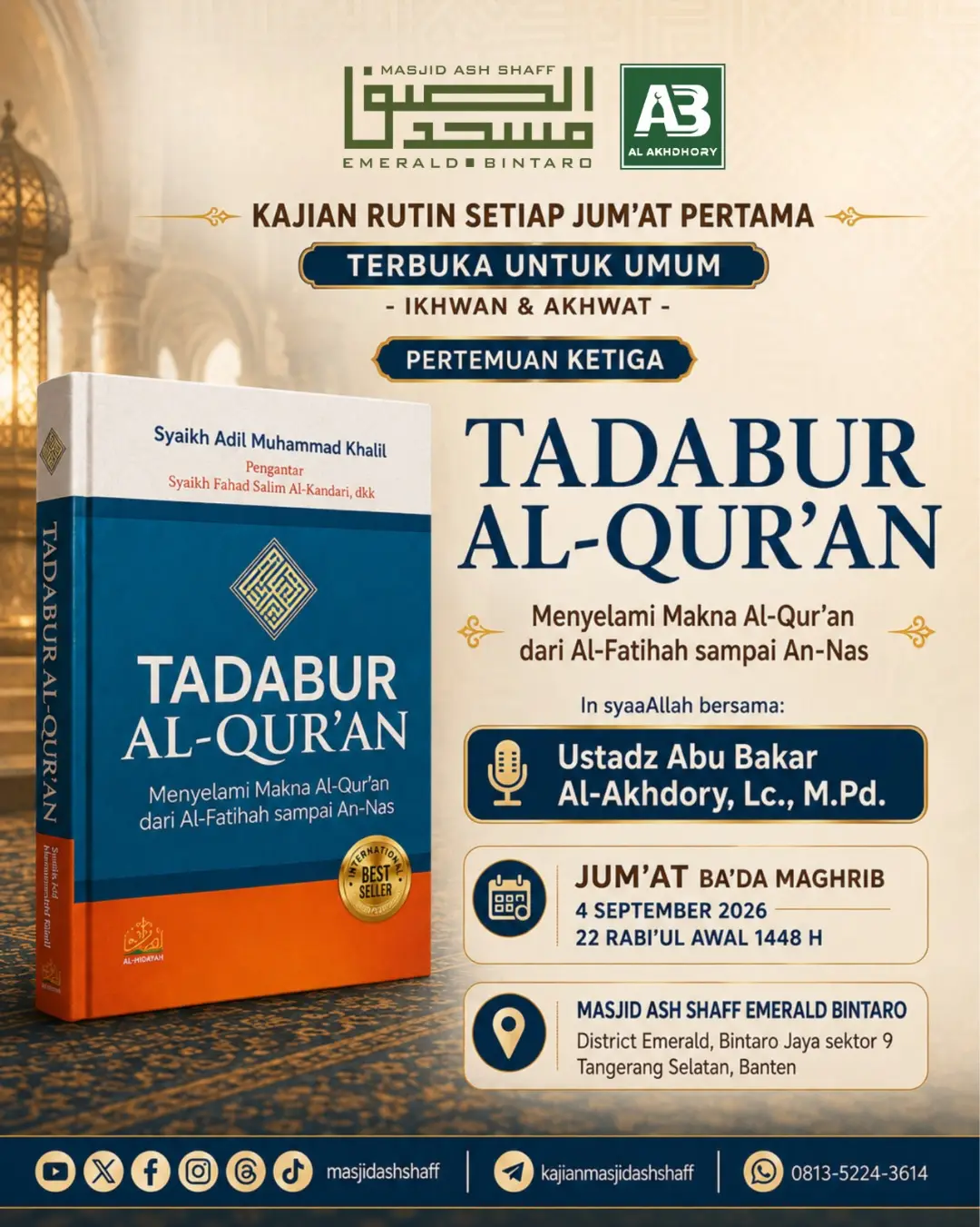 KAJIAN RUTIN UNTUK UMUM