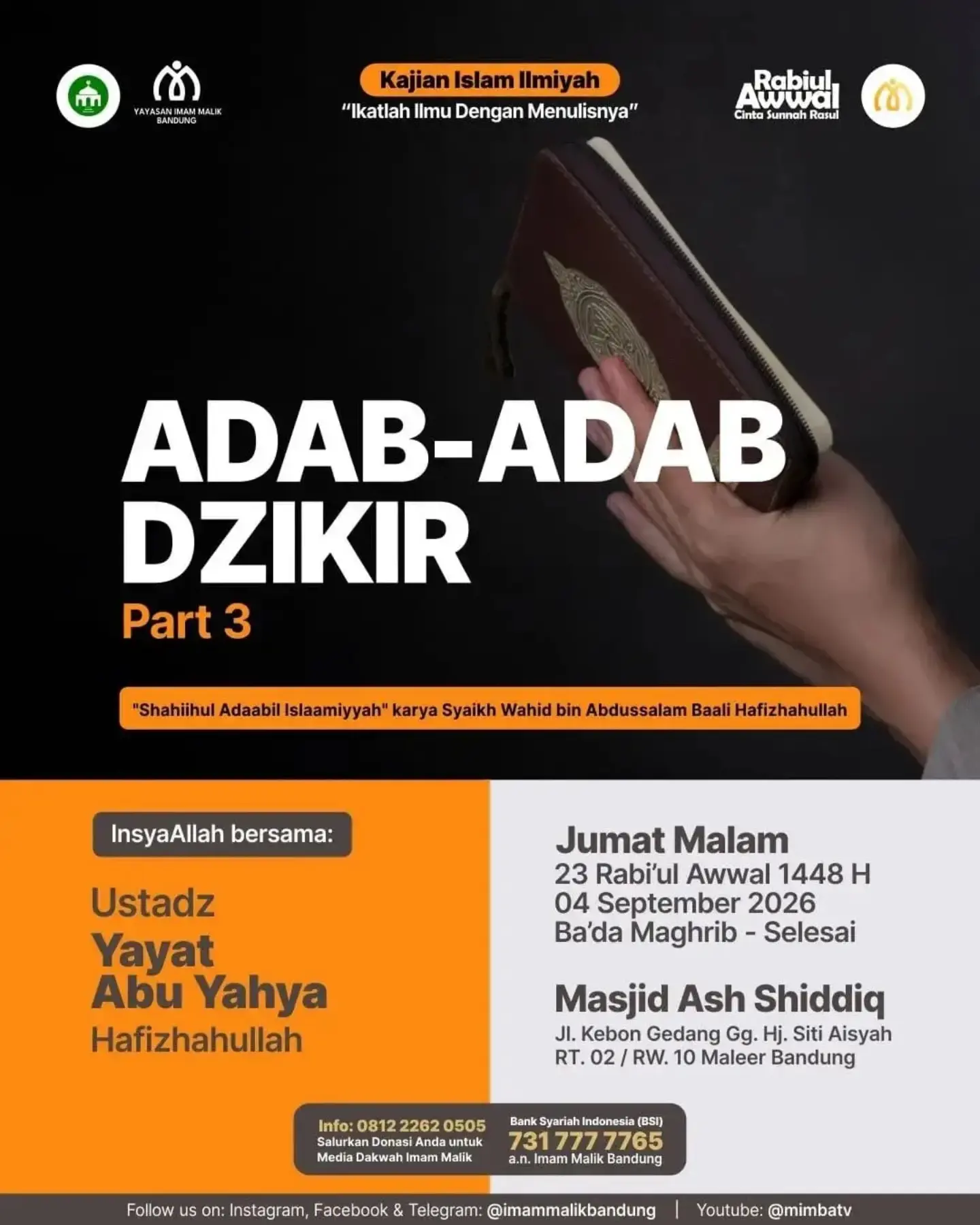 ADAB-ADAB DZIKIR