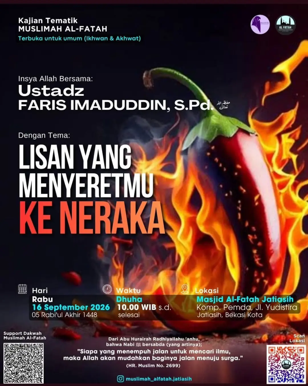 Lisan Yang Menyertemu Ke Neraka