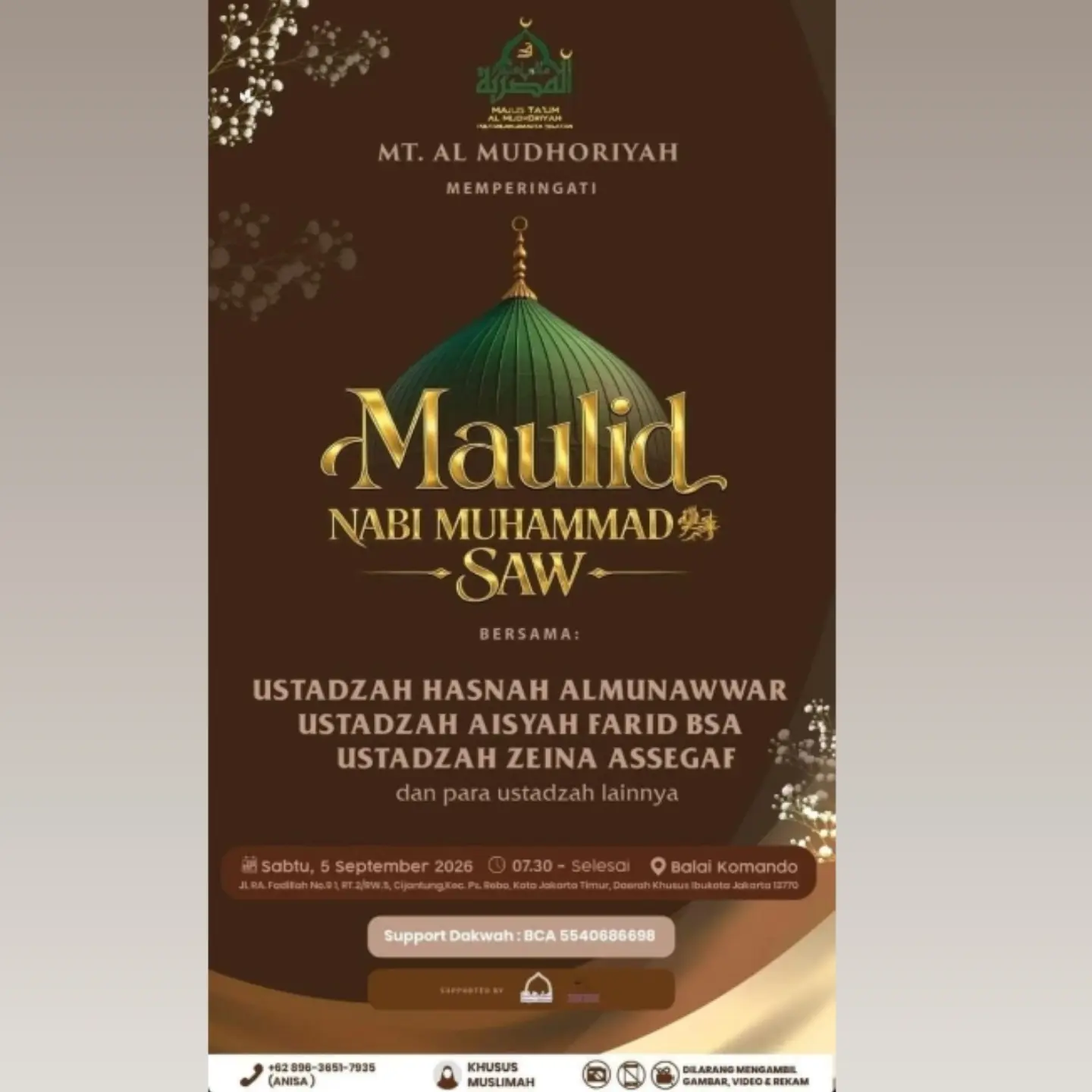 Maulid Nabi Muhammad SAW