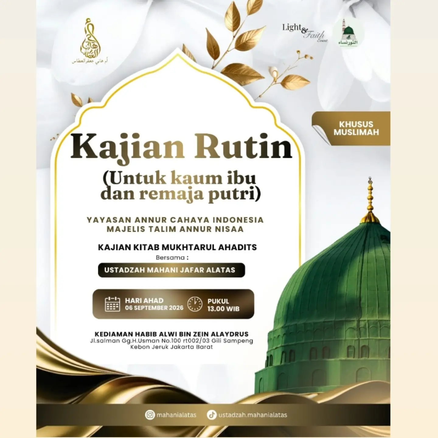 Kajian Kitab Mukhtarul Ahadits