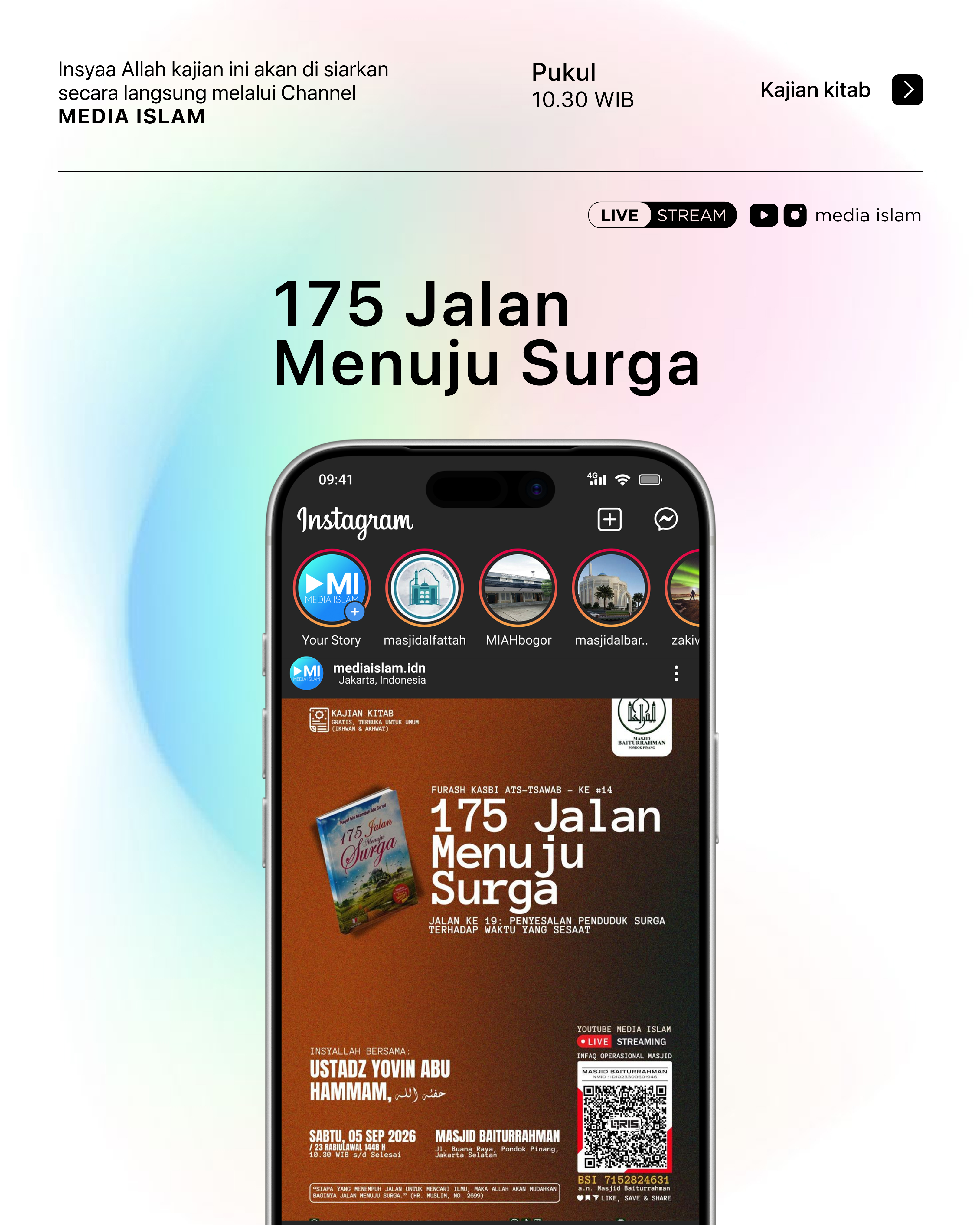 Kajian kitab: 175 Jalan Menuju Surga