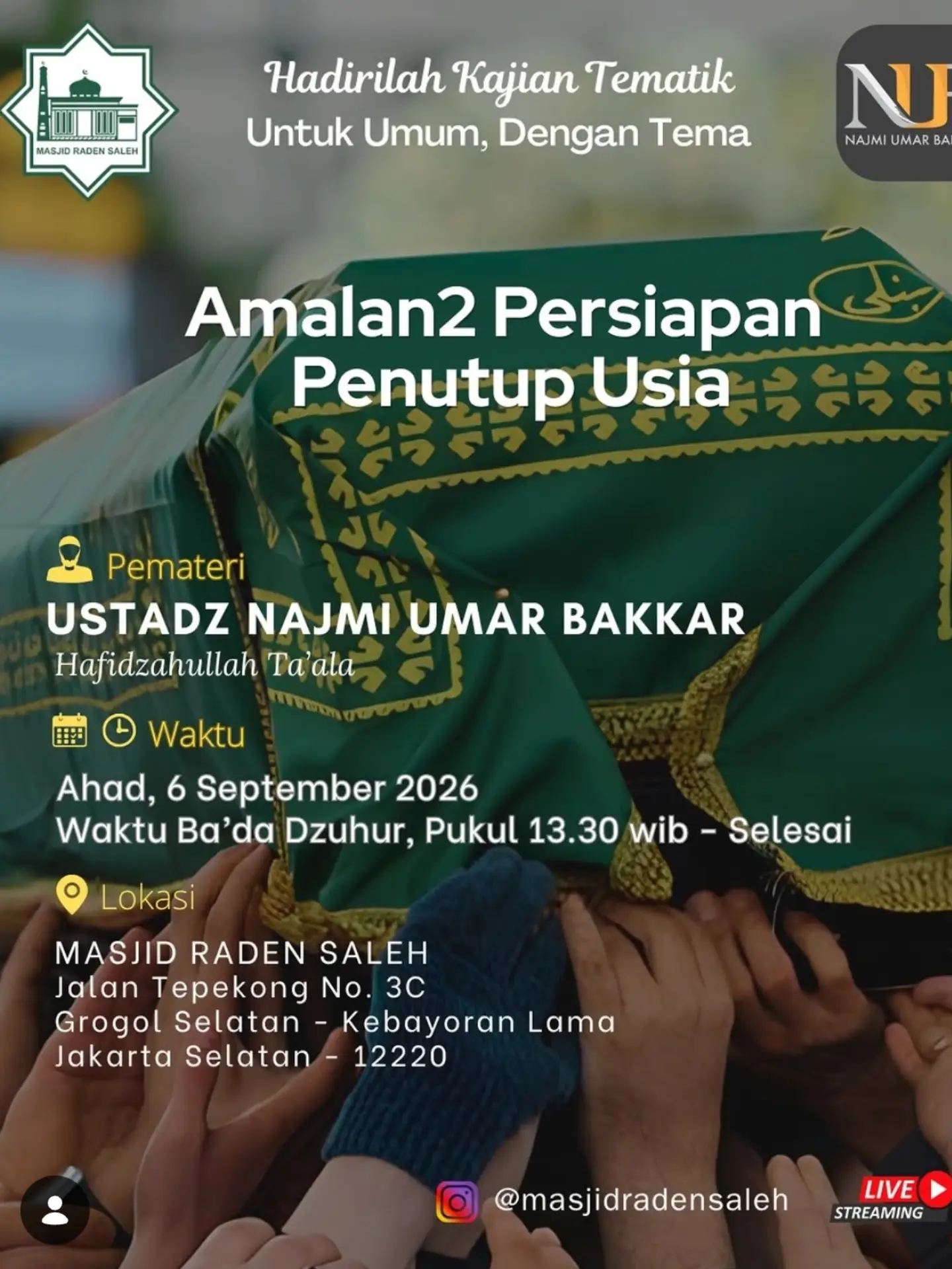 Amalan-amalan persiapan penutup usia