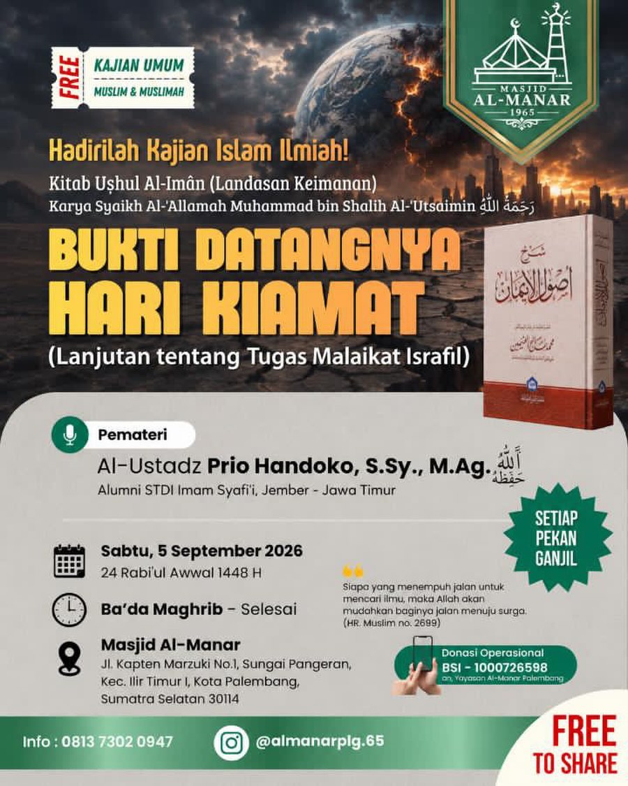 Bukti Datangnya Hari Kiamat