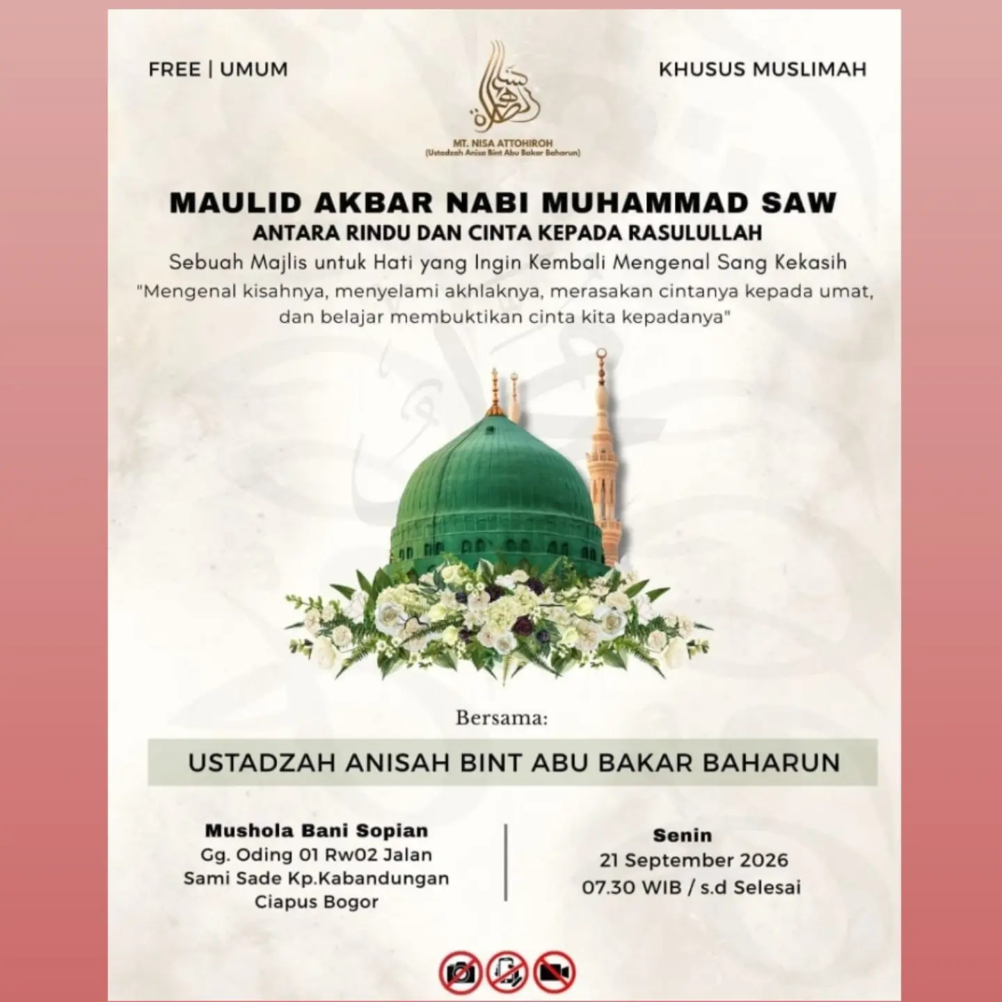 Maulid Akbar Nabi Muhammad SAW