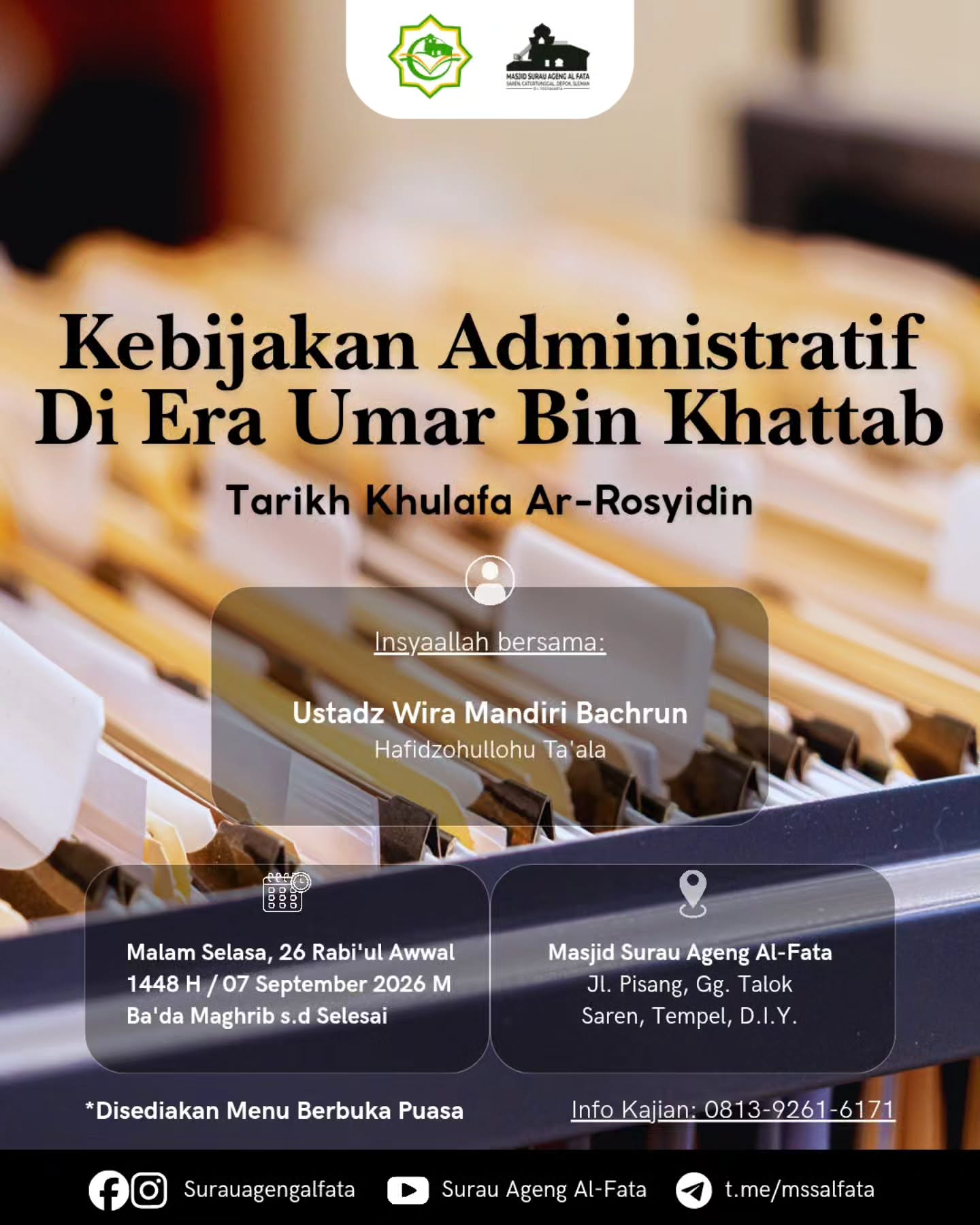 Kebijakan Administratif Di Era Umar Bin Khattab