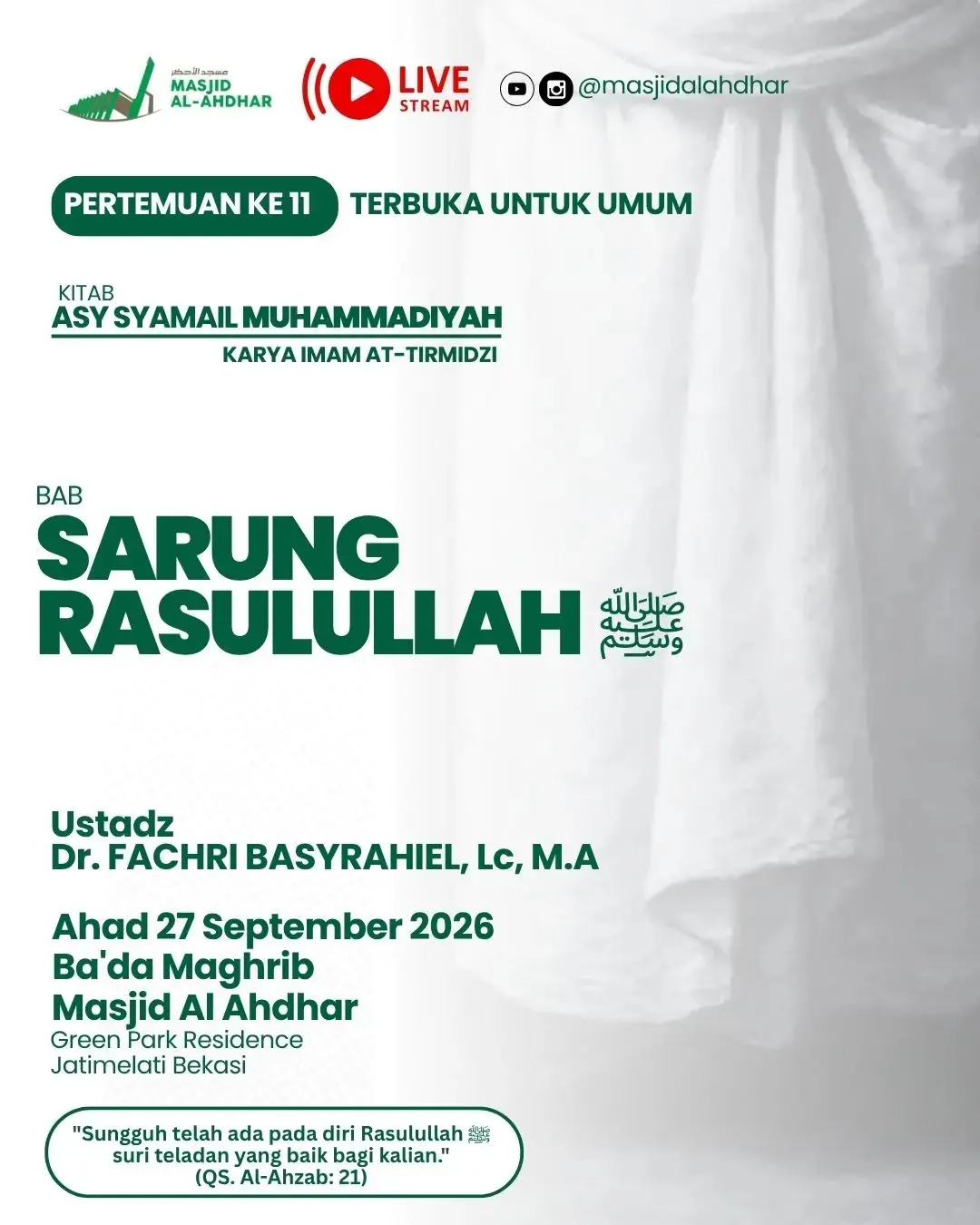 BAB SARUNG RASULULLAH
