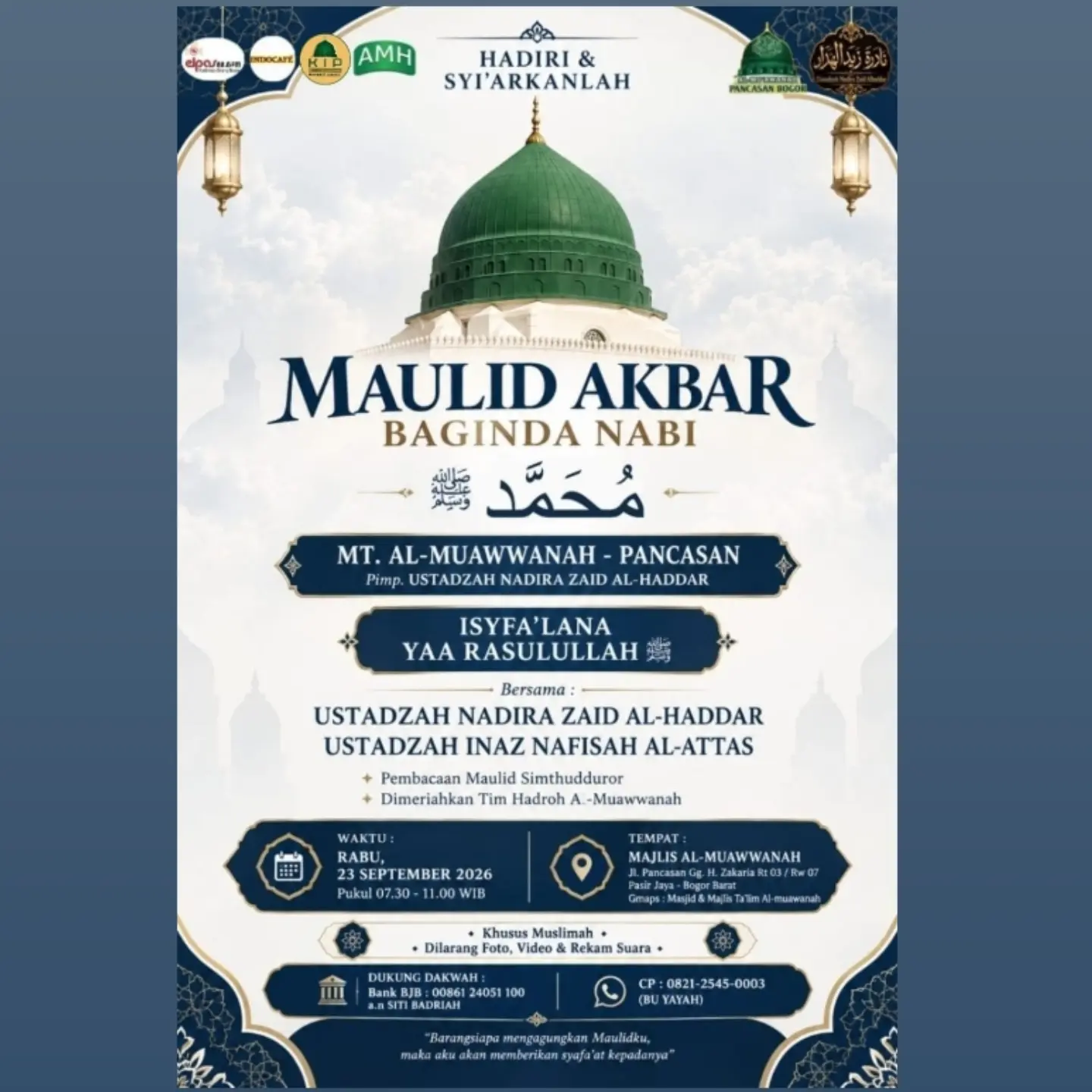 Maulid Akbar Baginda Nabi
