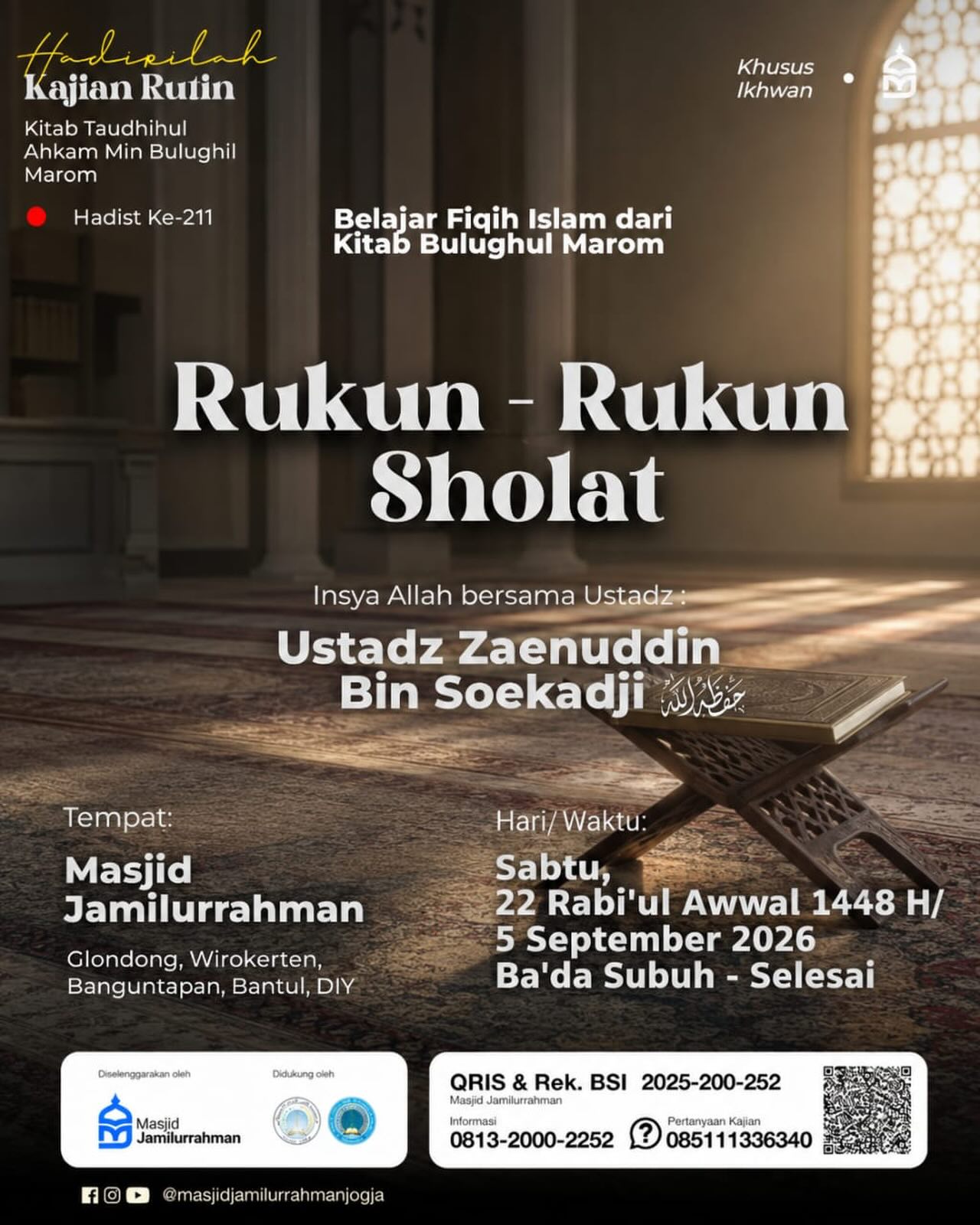 Rukun - Rukun Sholat