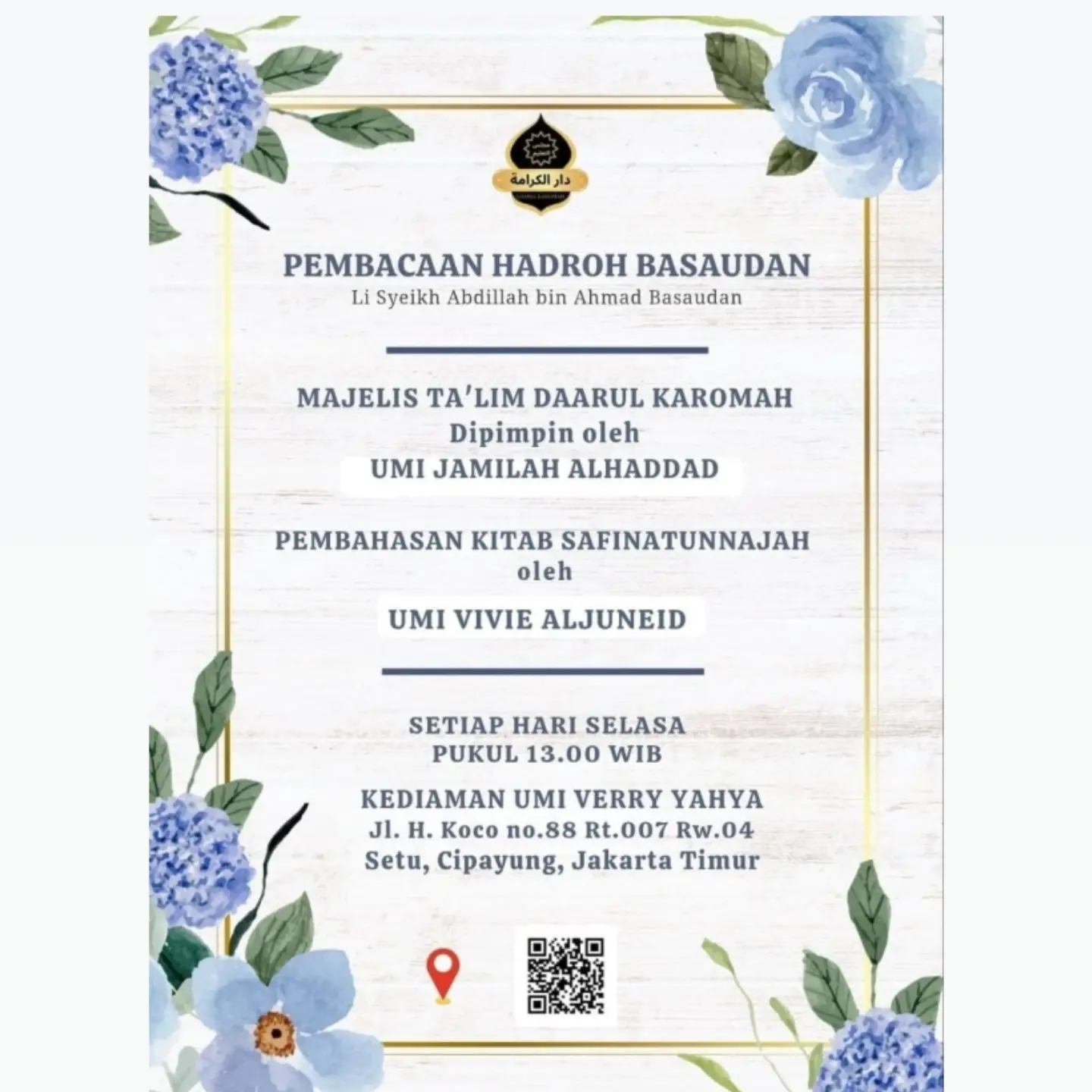 Pembacaan Hadroh Basaudan
