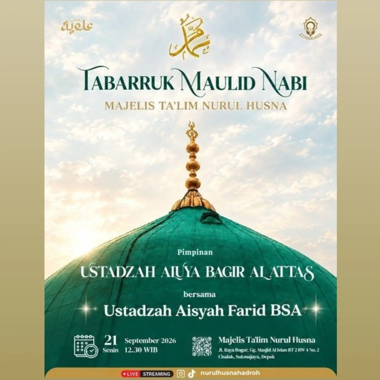 Tabarruk Maulid Nabi