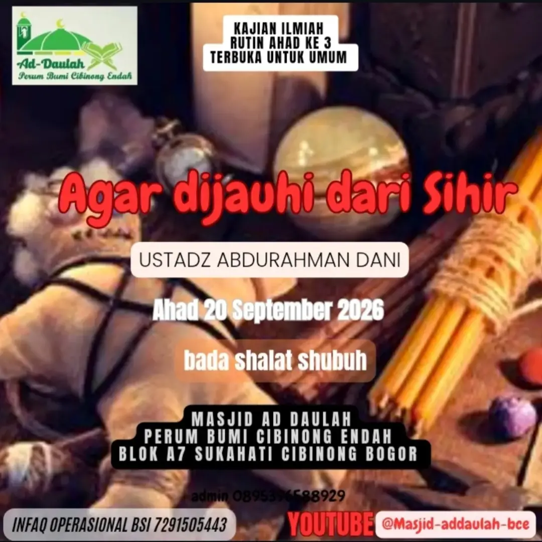 Agar dijauhi dari Sihir