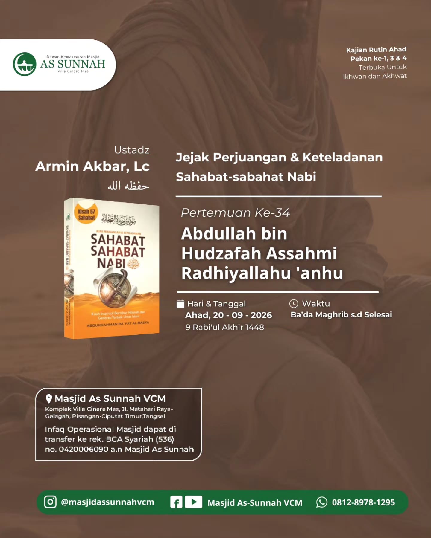 Jejak Perjuangan & Keteladanan Sahabat-sahabat Nabi