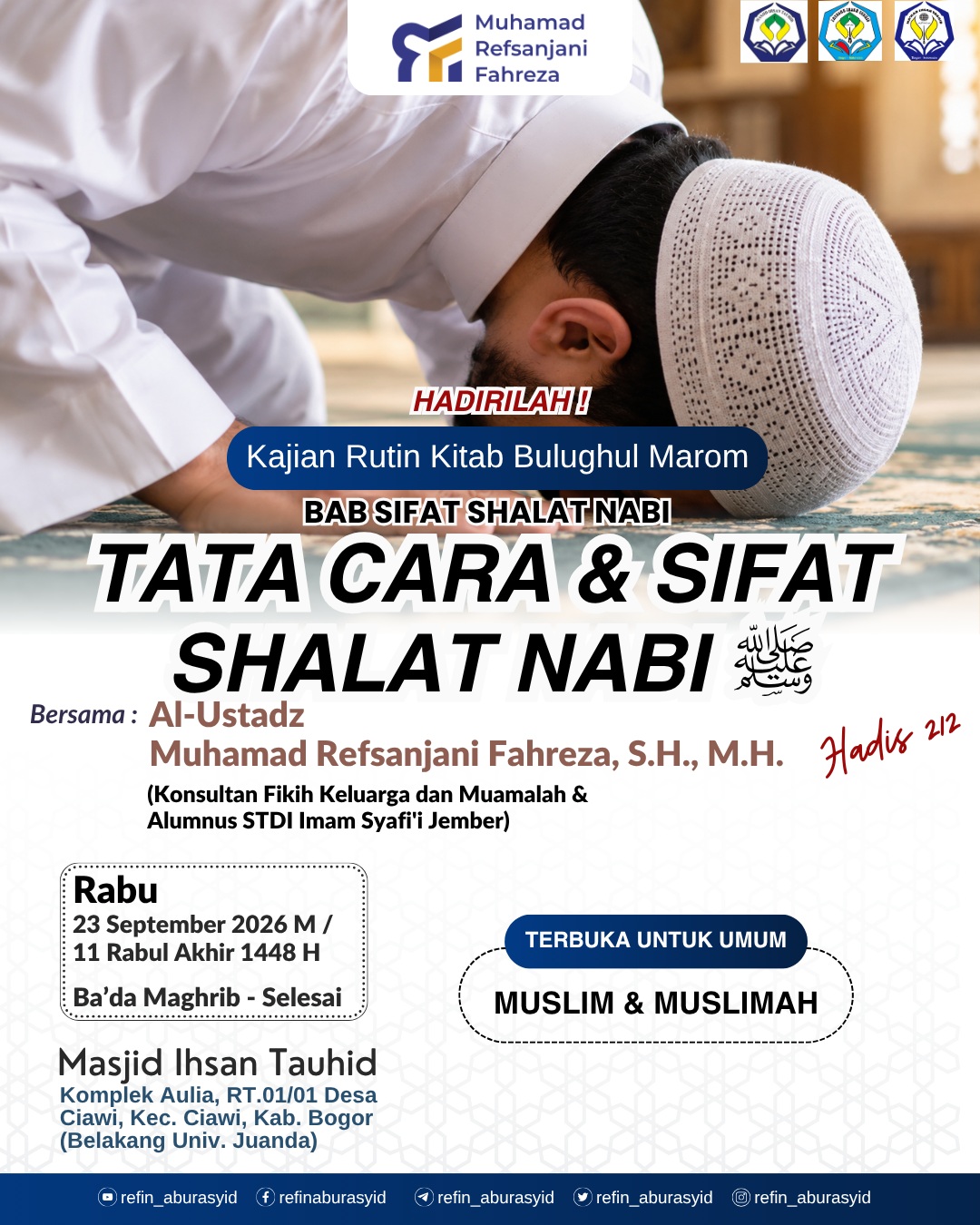 TATA CARA & SIFAT SHALAT NABI